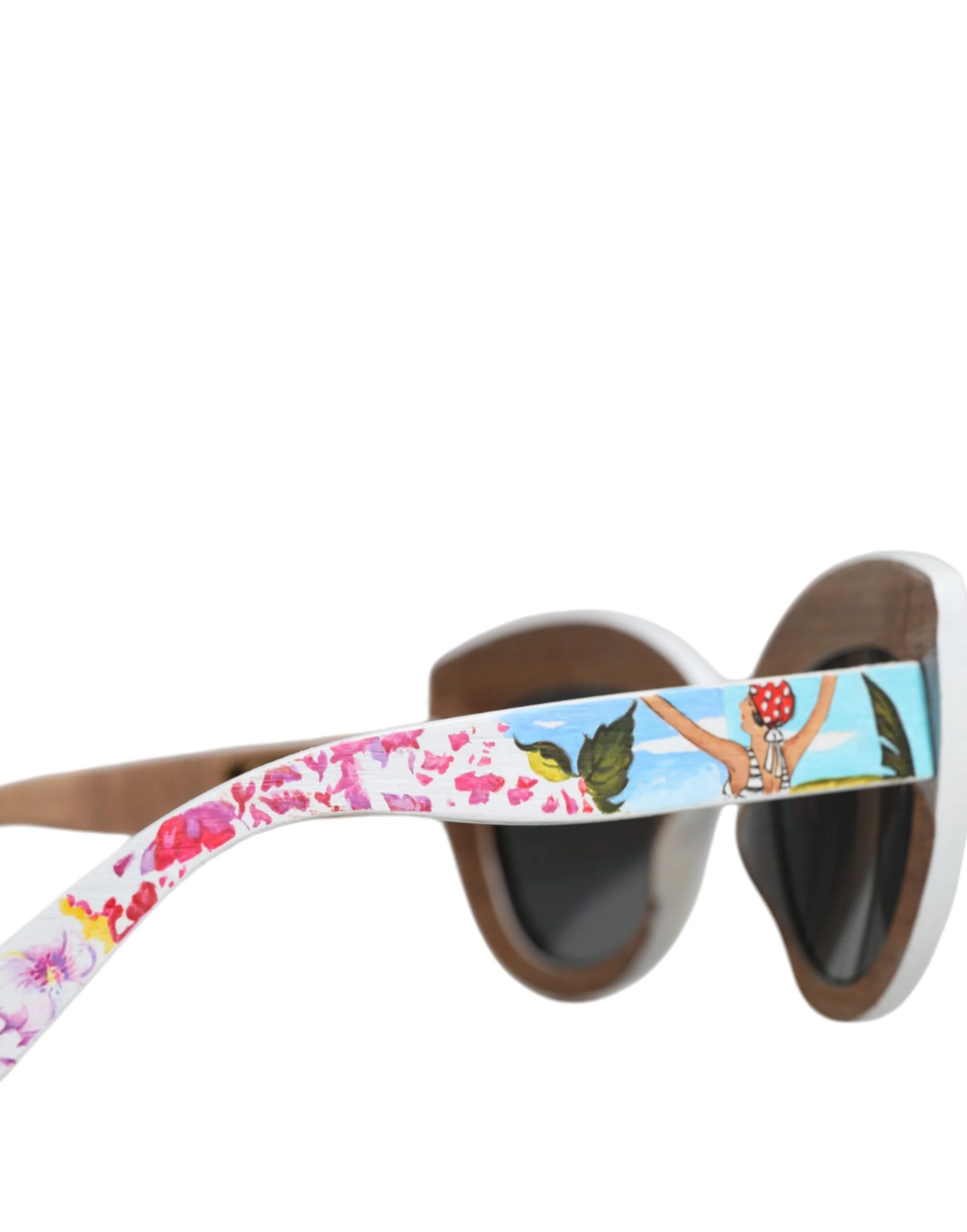 Dolce & Gabbana Multicolor Wood Crystal Sunglasses - Image 5