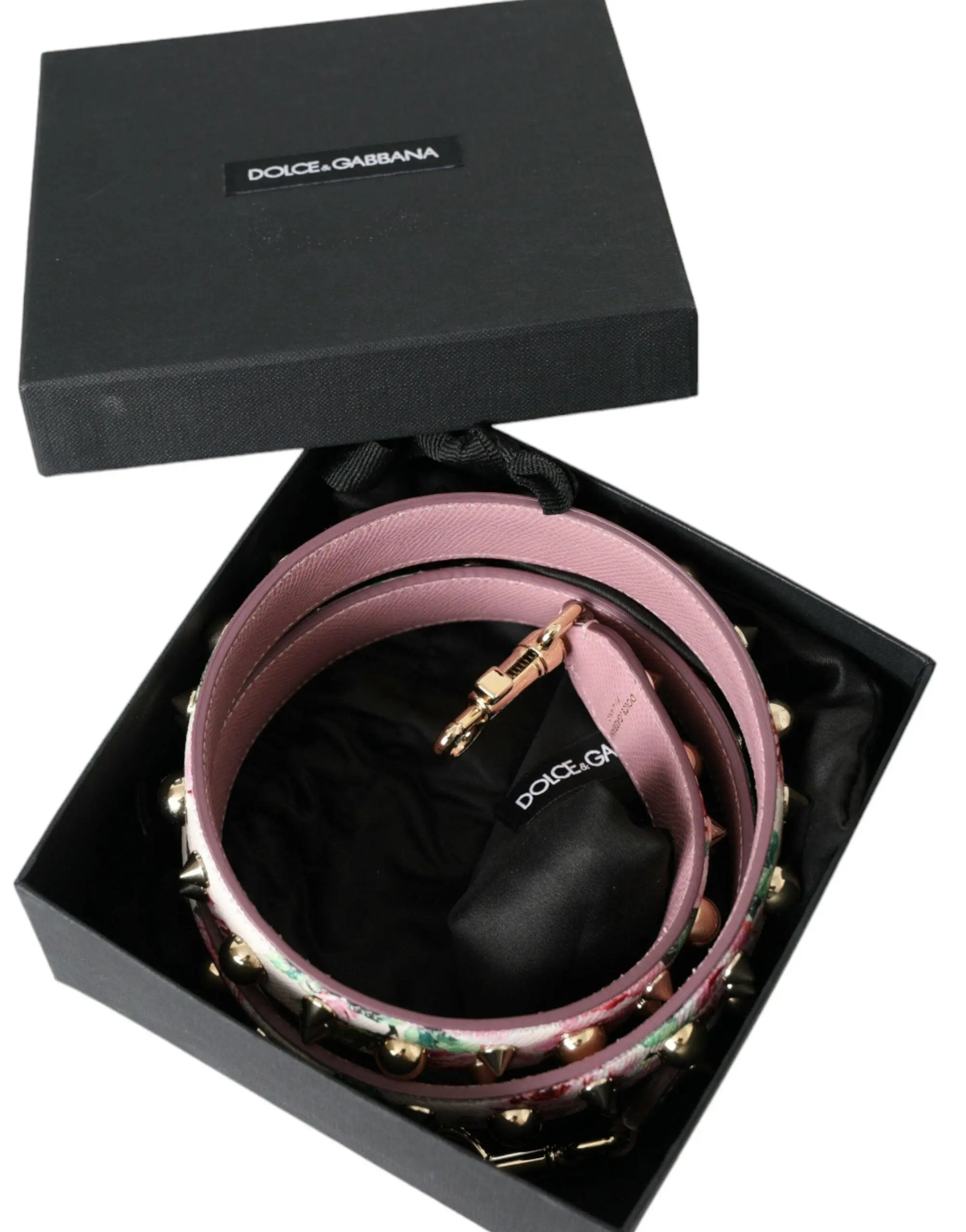 Dolce & Gabbana Floral Handbag Shoulder Strap - Image 6