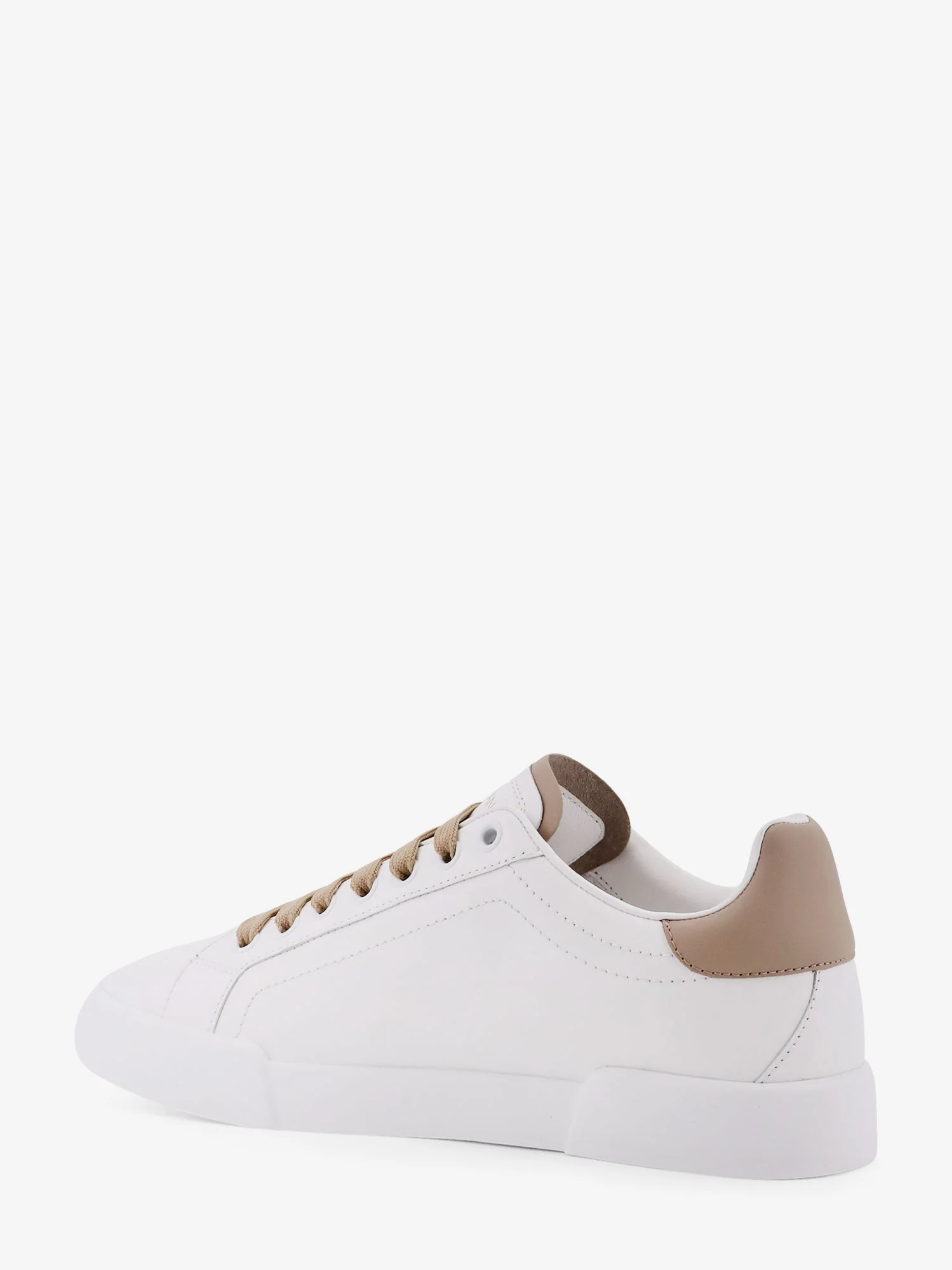 Dolce & Gabbana Portofino Light Strobel Leather Low-Top Sneakers - Image 8