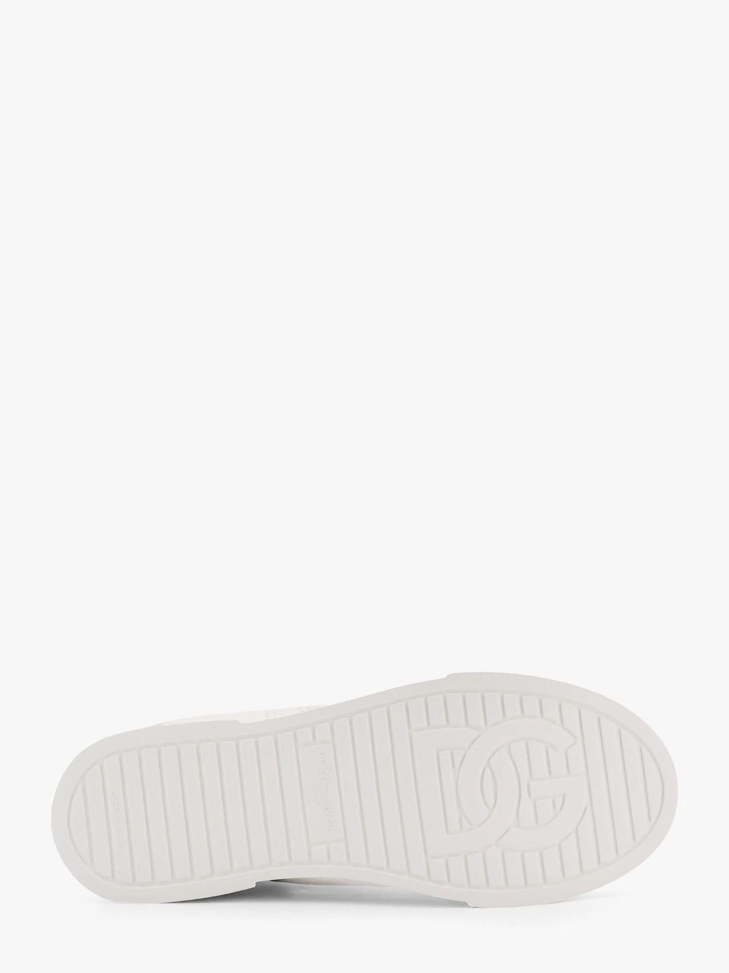 Dolce & Gabbana Portofino Low-Top Leather Sneakers With Lateral Monogram - Image 4