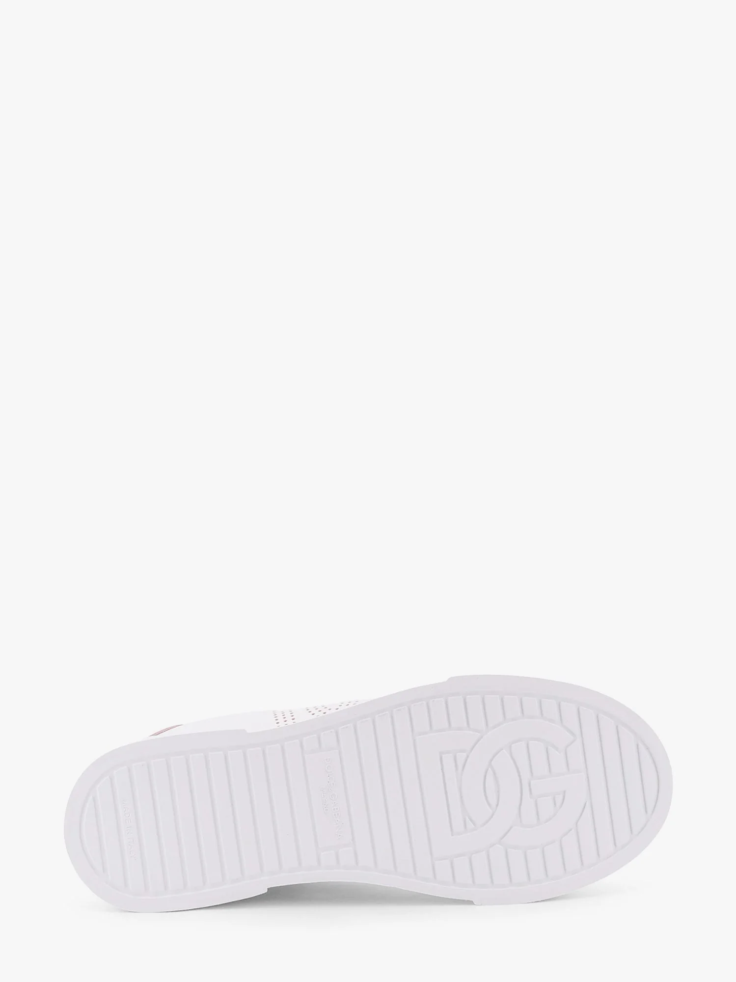 Dolce & Gabbana Portofino Low-Top Leather Sneakers With Lateral Monogram - Image 9