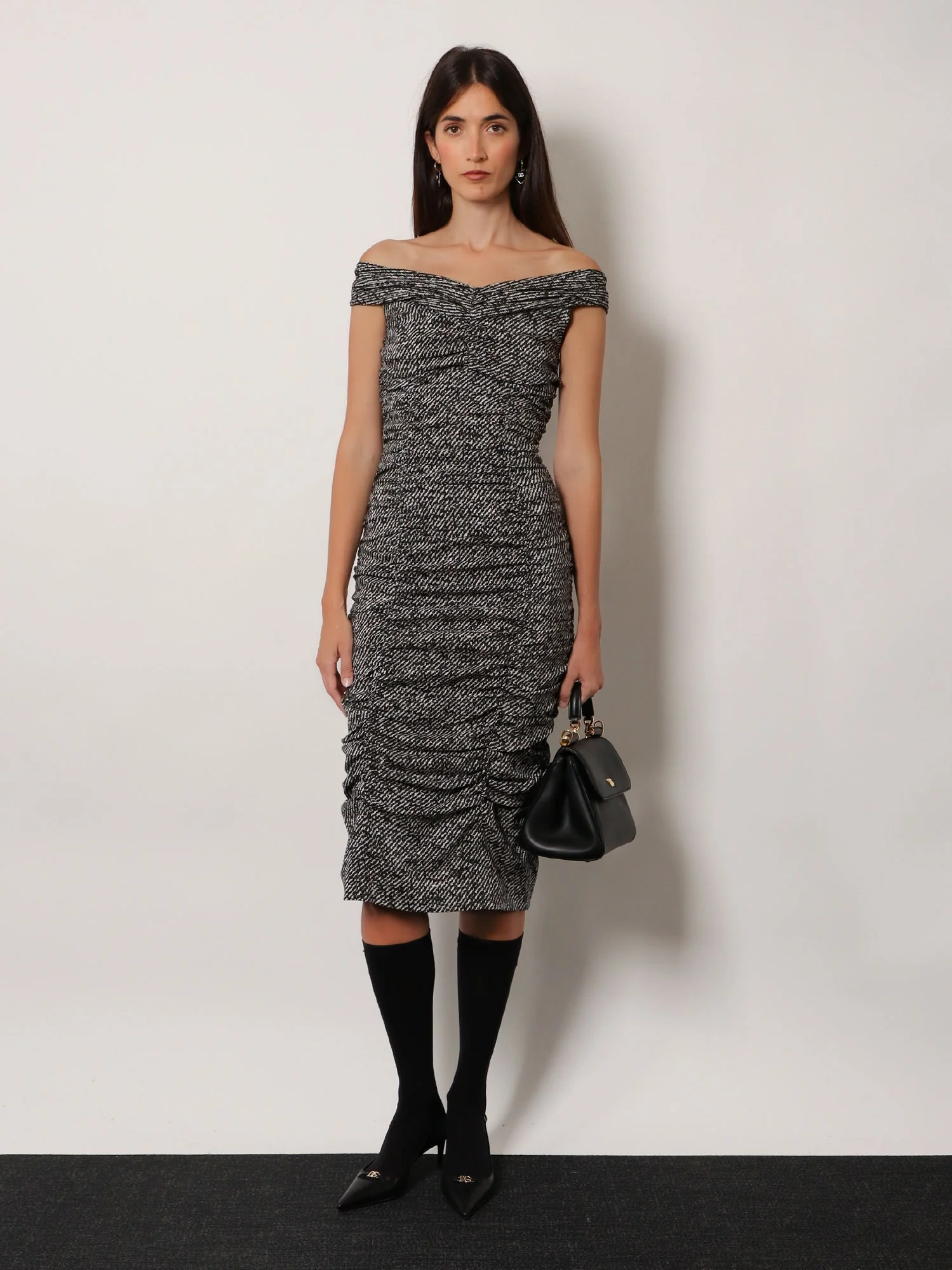 Dolce & Gabbana Silk Midi Dress - Image 2
