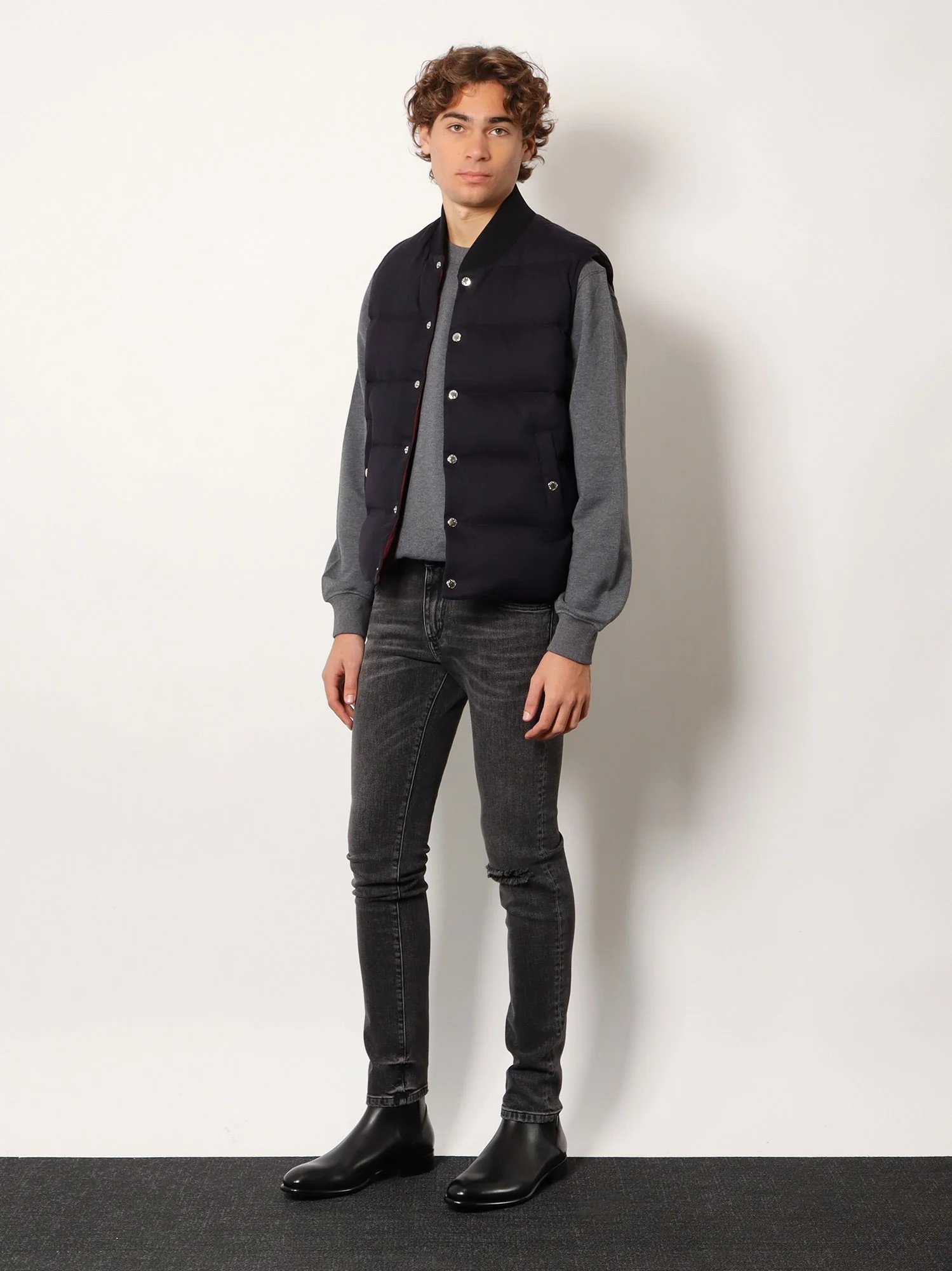 Dolce & Gabbana Skinny Grey Denim Jeans - Image 2