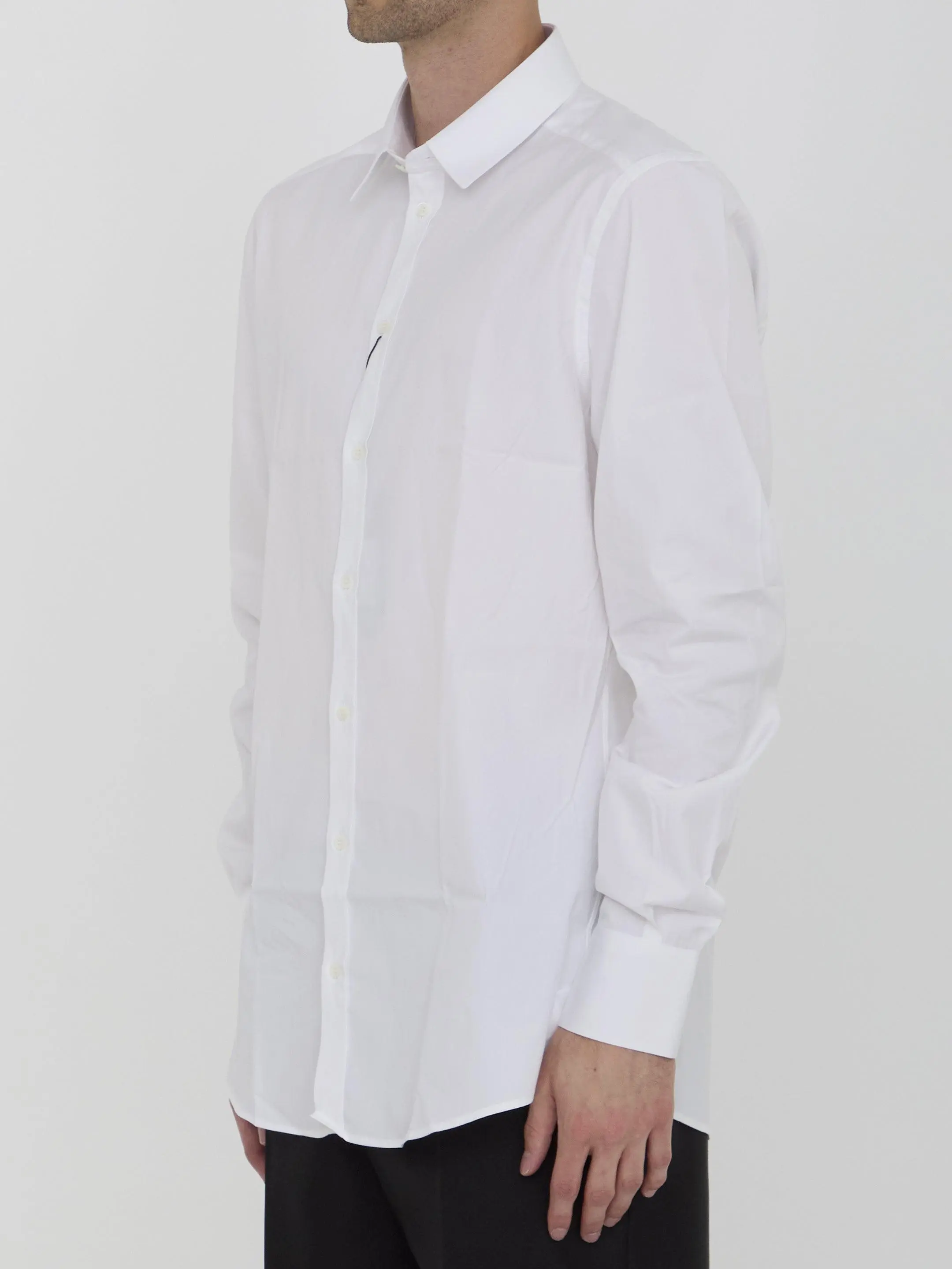 Dolce & Gabbana Tuxedo Shirt In White - Image 2
