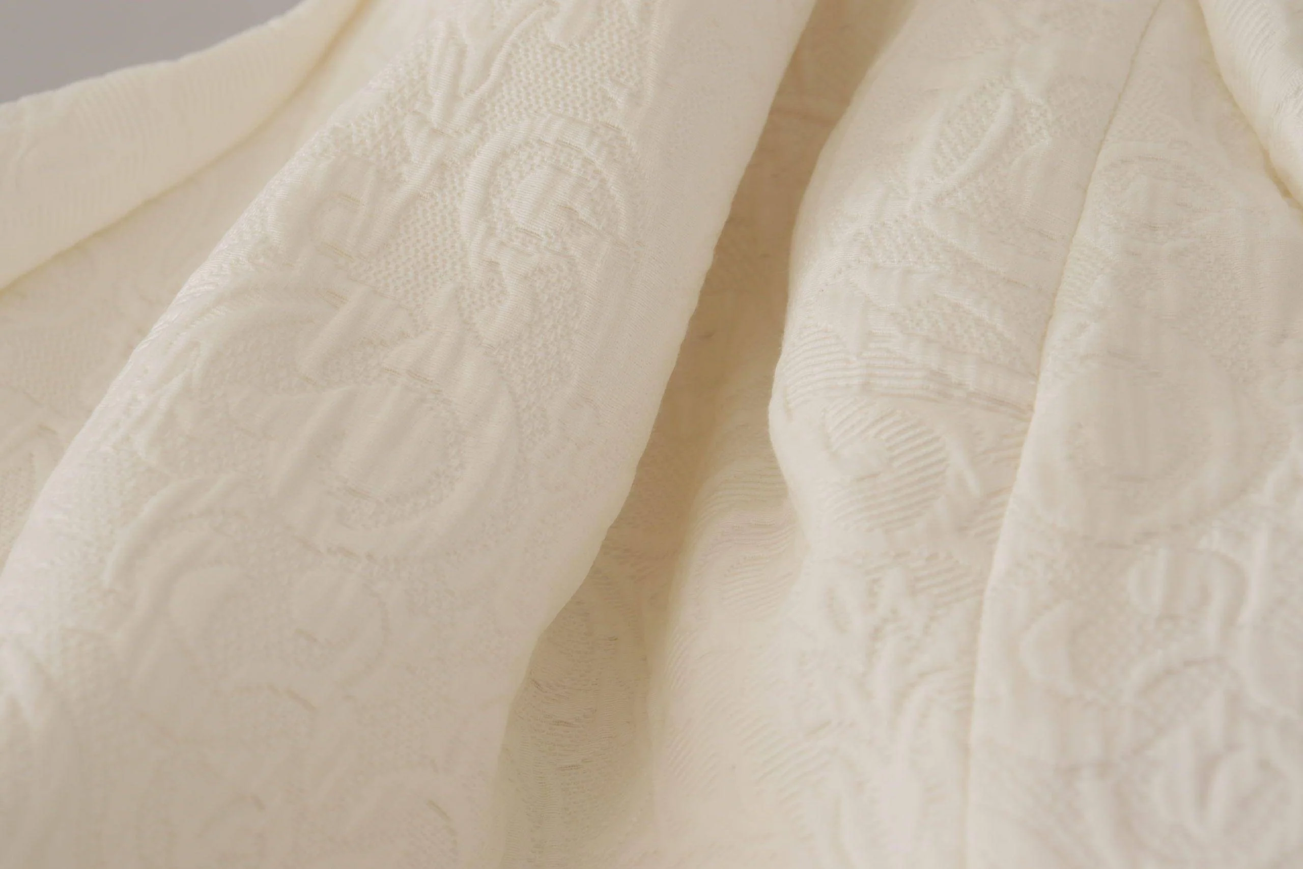 Dolce & Gabbana White Jaquard Midi Floral Sheath Brocade Dress - Image 6