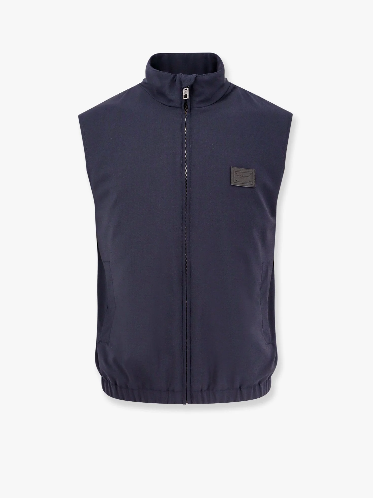 Dolce & Gabbana Wool Blend Sleeveless Jacket