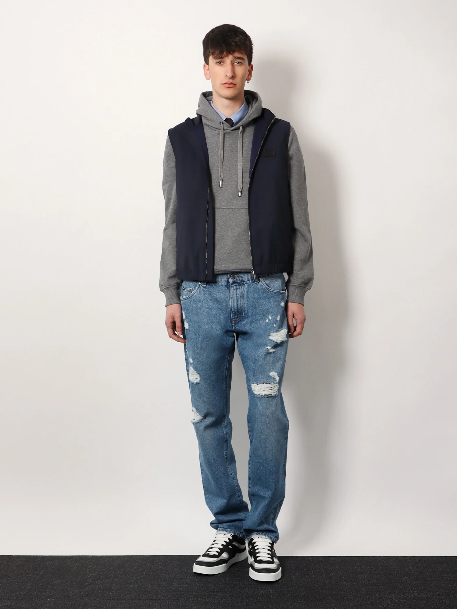 Dolce & Gabbana Wool Blend Sleeveless Jacket - Image 2
