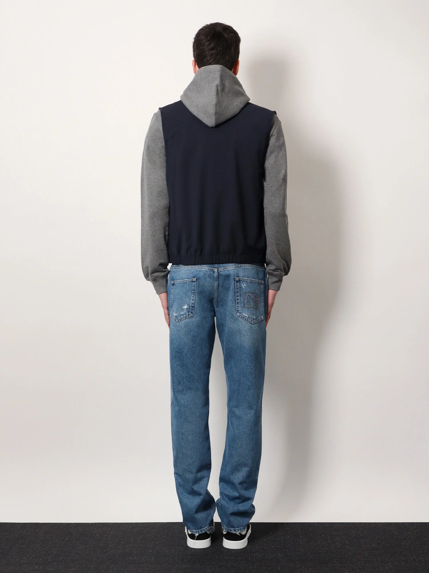 Dolce & Gabbana Wool Blend Sleeveless Jacket - Image 3