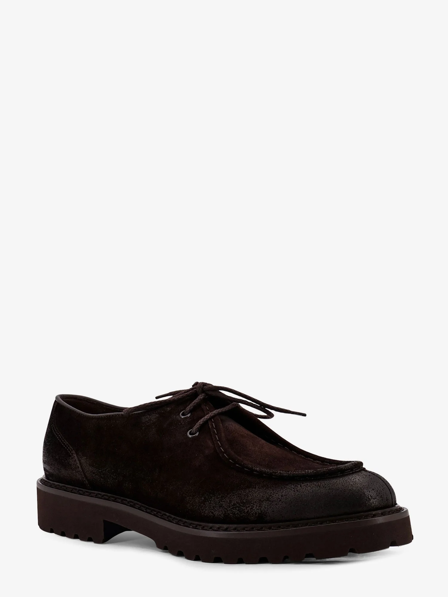 Doucal's Commander Suede Lace Up Shoes - Image 6