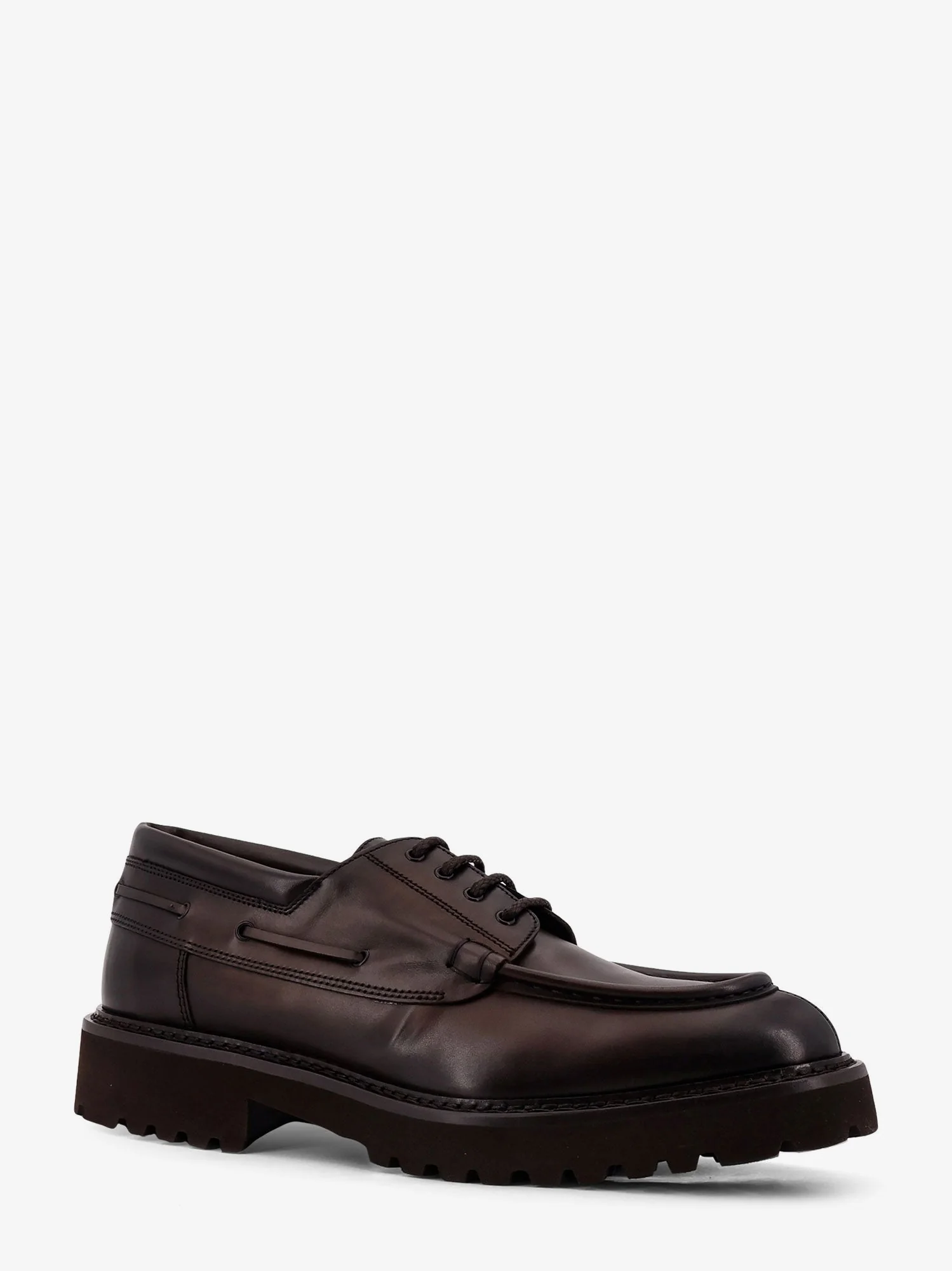 Doucal's Leather Lace-Up Shoe - Image 2
