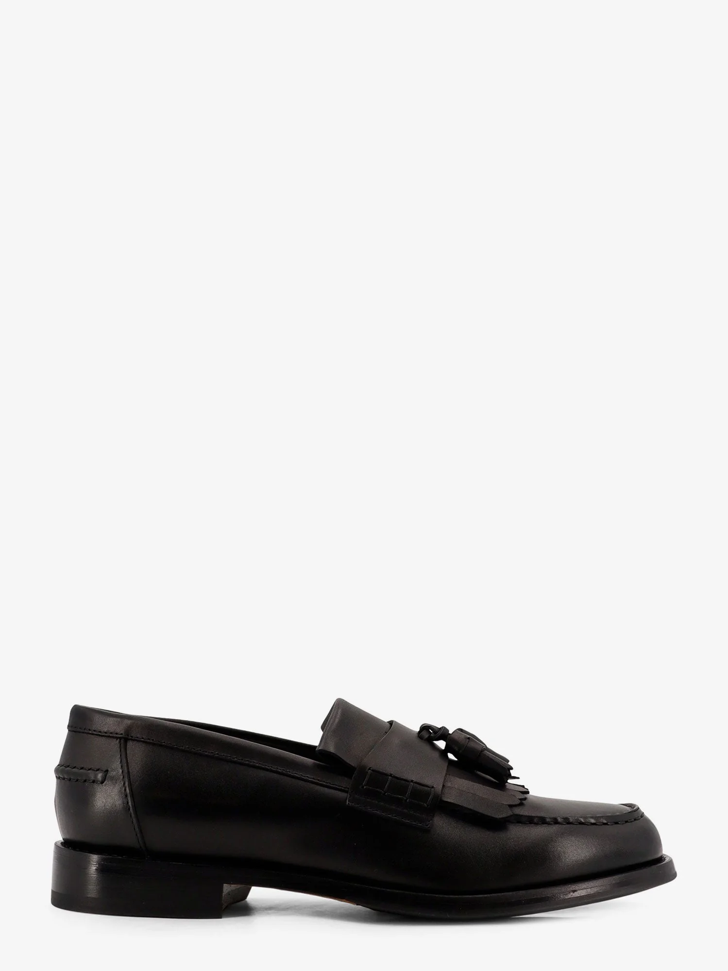 Doucal's Leather Loafers With Tassels - Image 6