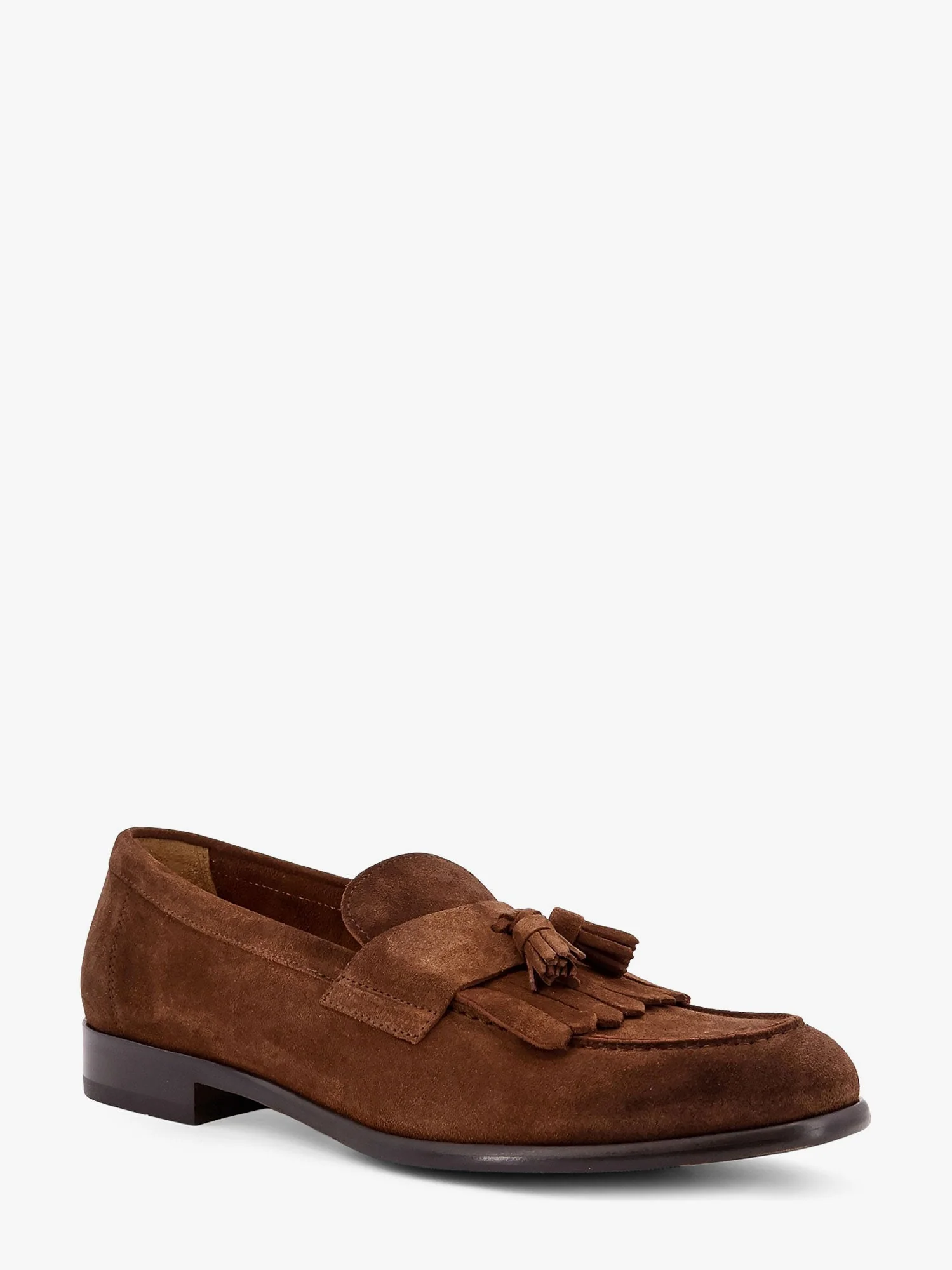 Doucal's Suede Loafers With Tassels - Image 2