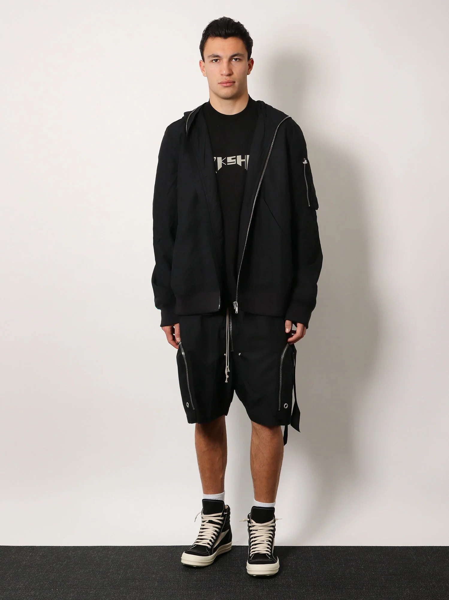 Drkshdw Gimp Flight Bomber Lyocell Jacket - Image 2