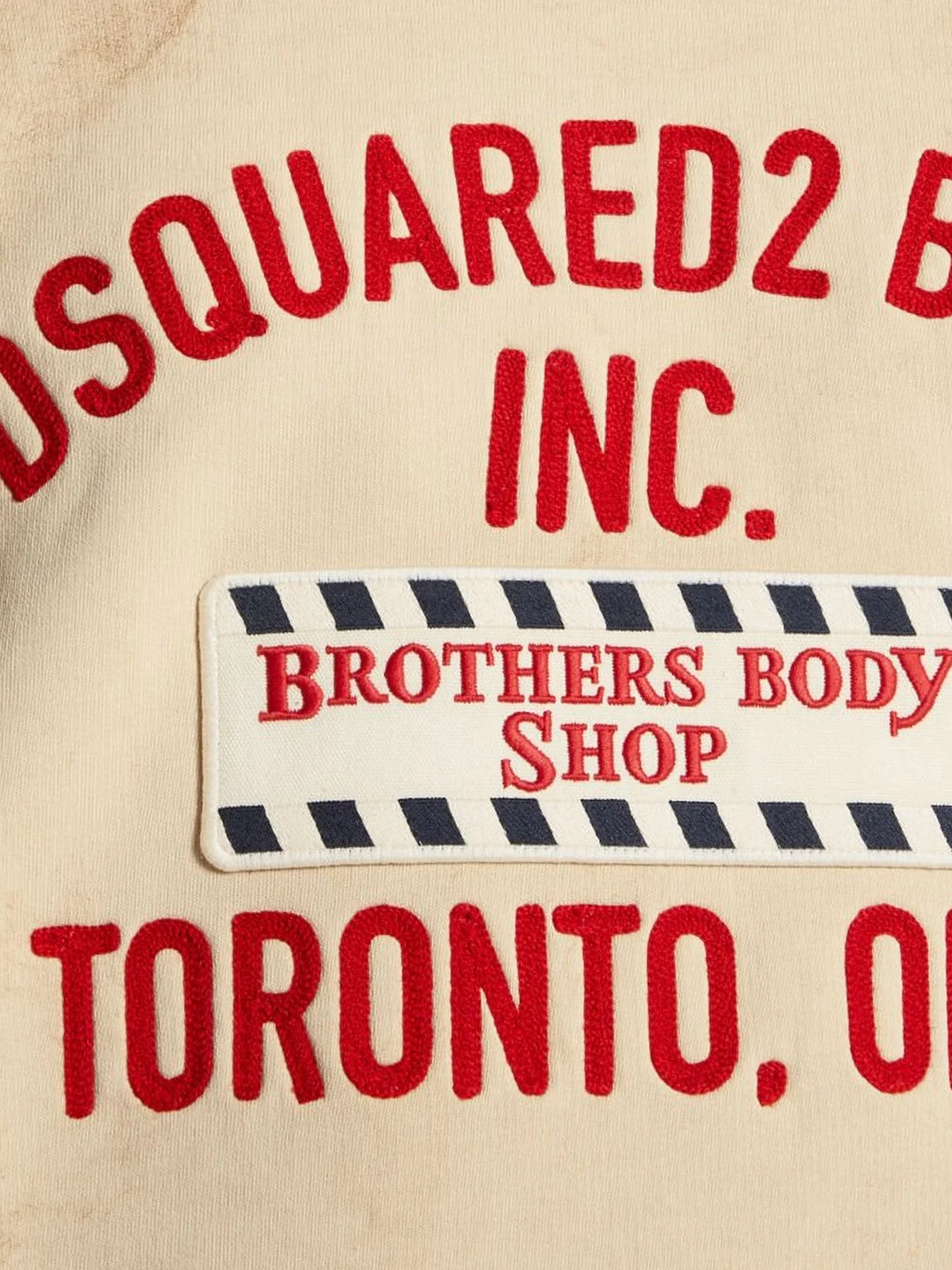 Dsquared2 Cotton Sweatshirt With Distressed Effect - Image 3