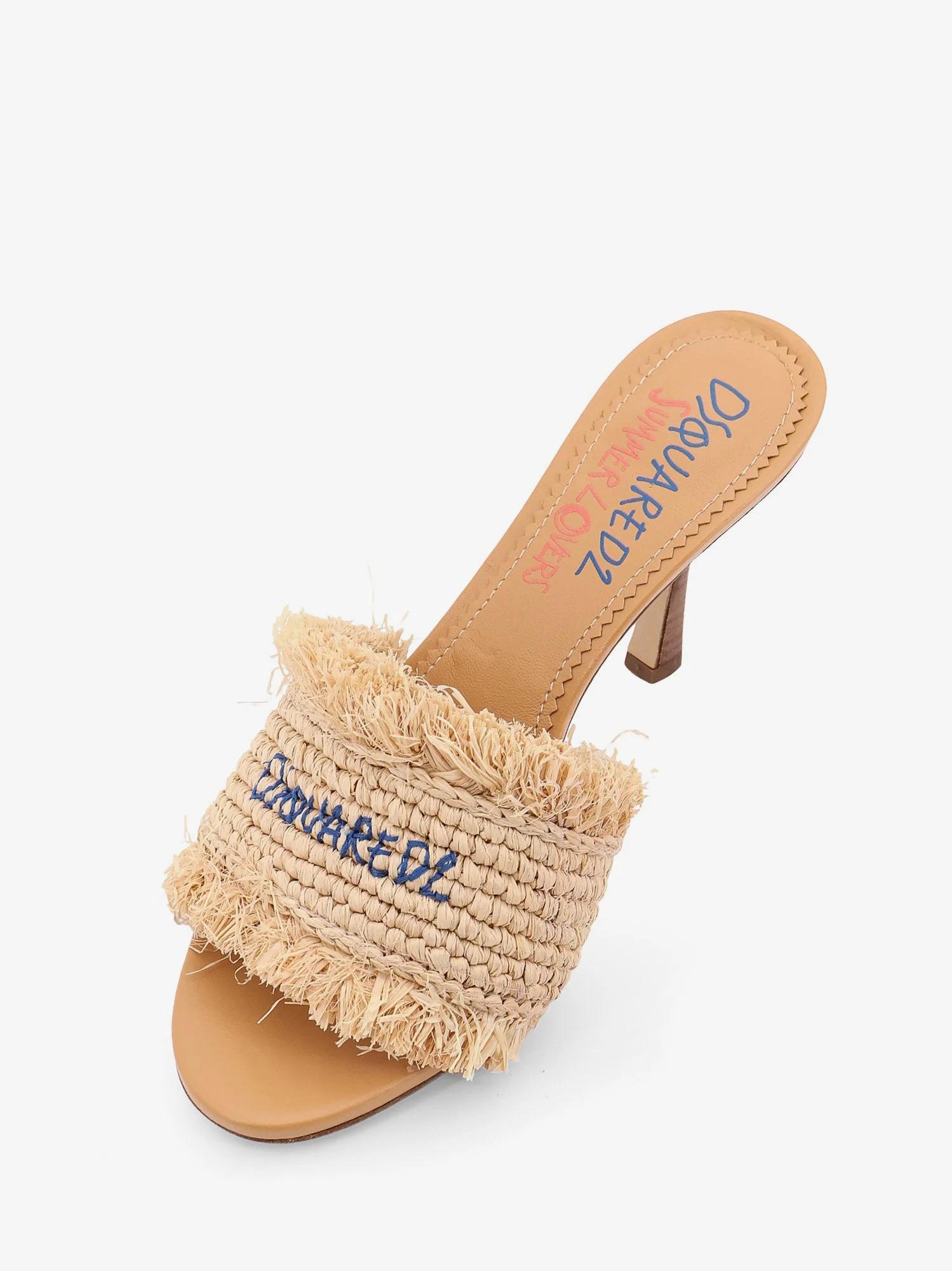 Dsquared2 Dsquared2 Summer Lovers Rafia Sandals - Image 4