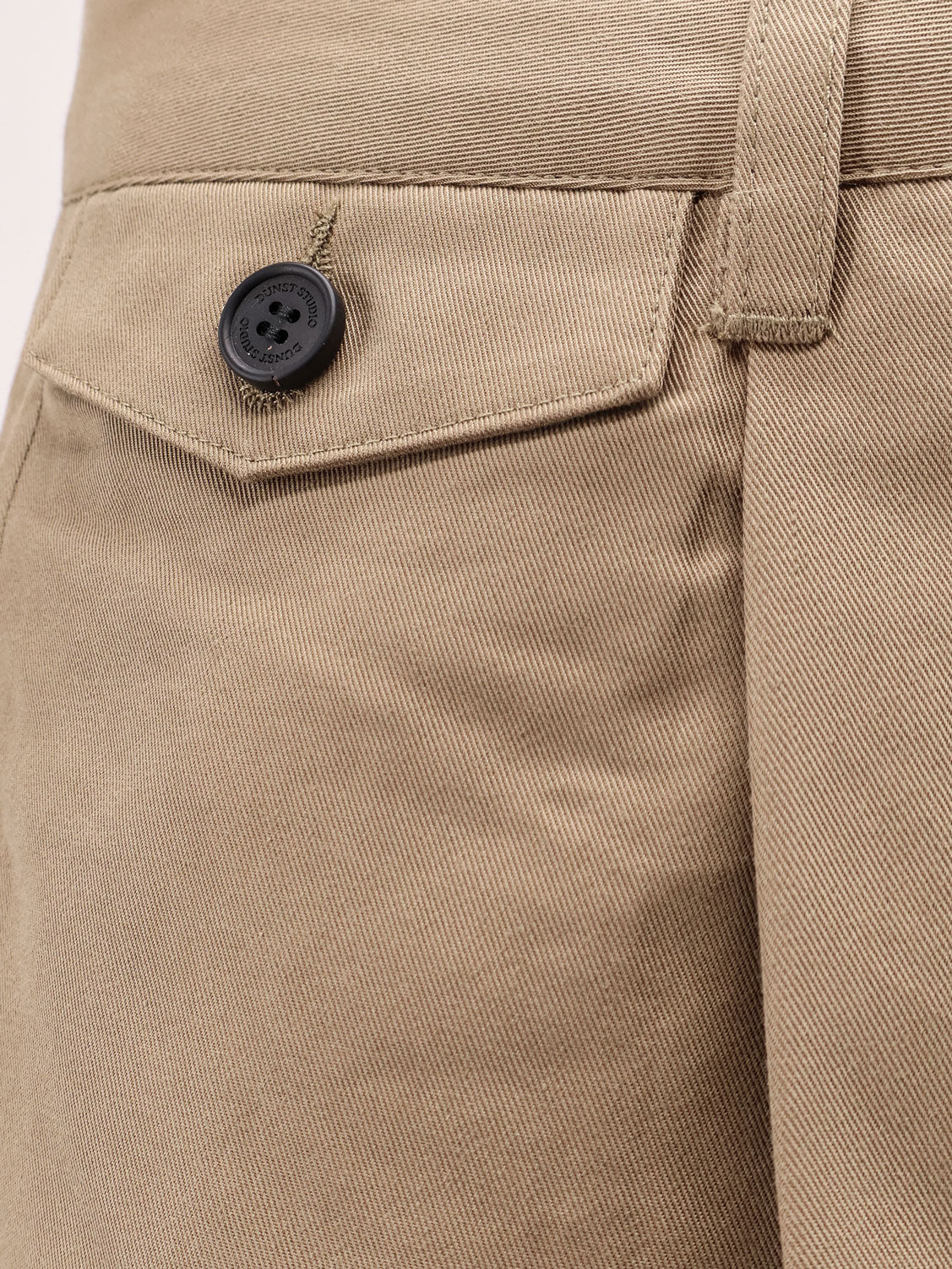 Dunst Pleated Chino Slacks Trousers - Image 3