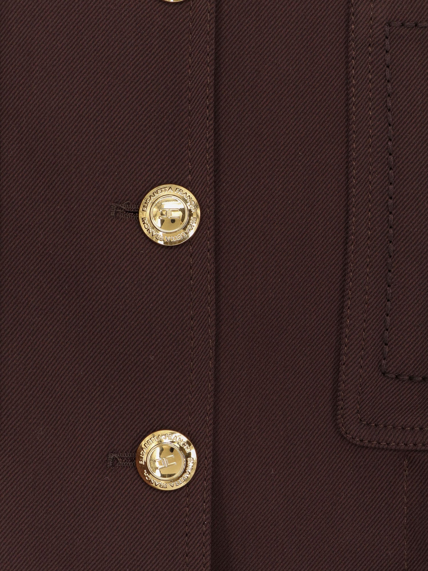 Elisabetta Franchi Cropped Viscose Jacket - Image 3