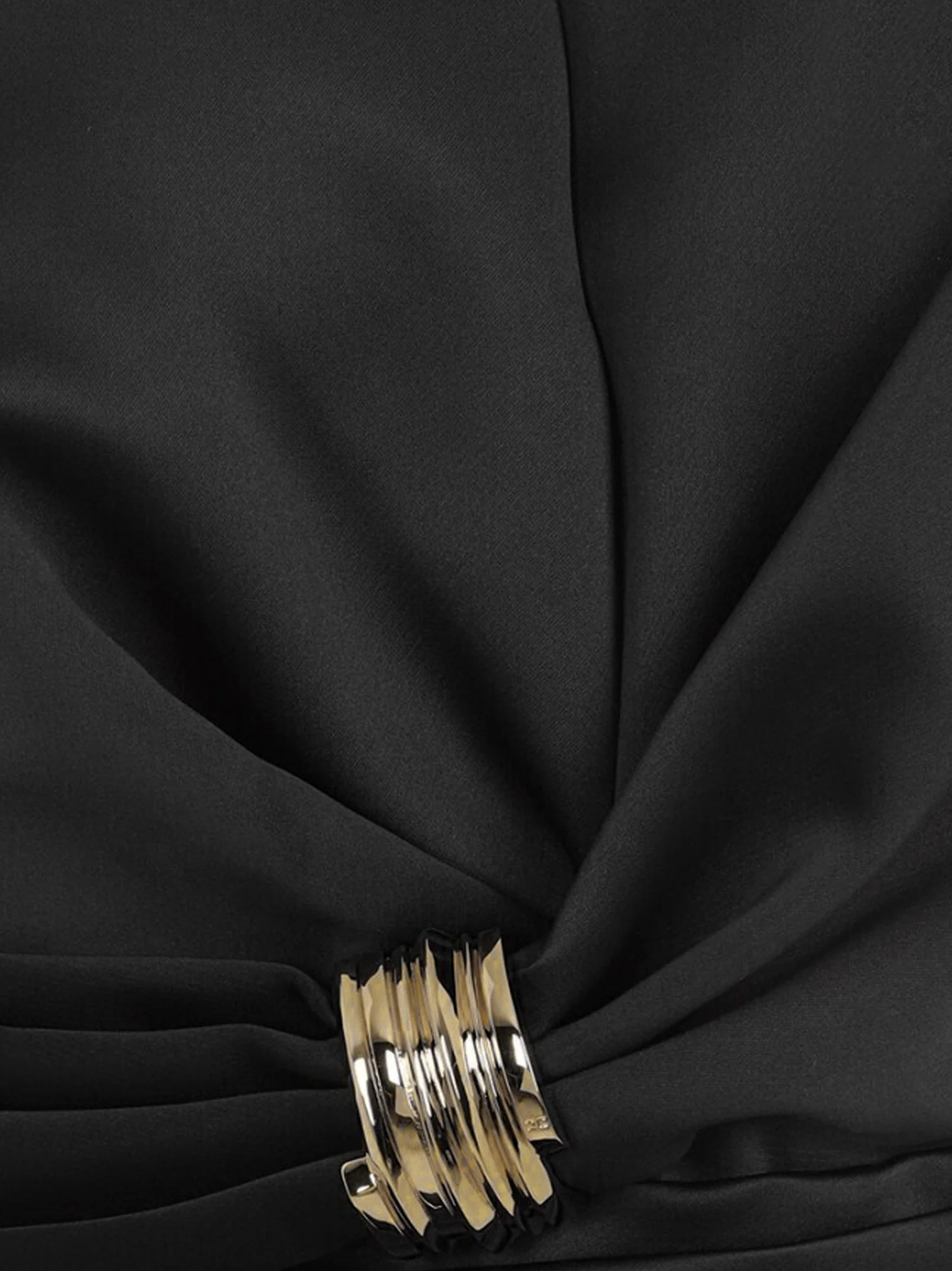 Elisabetta Franchi Events Satin Mini Dress - Image 3