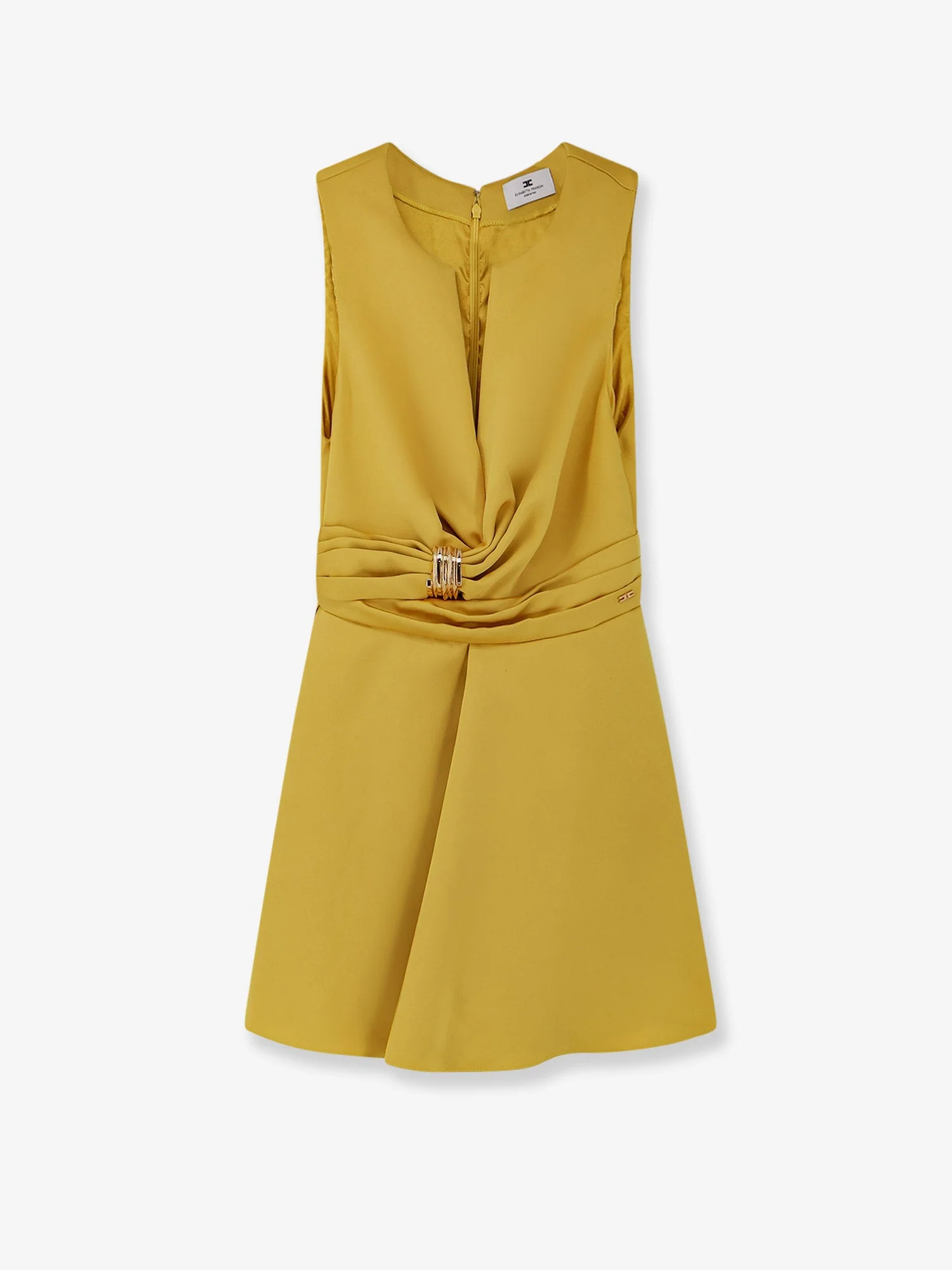 Elisabetta Franchi Events Satin Mini Dress - Image 4