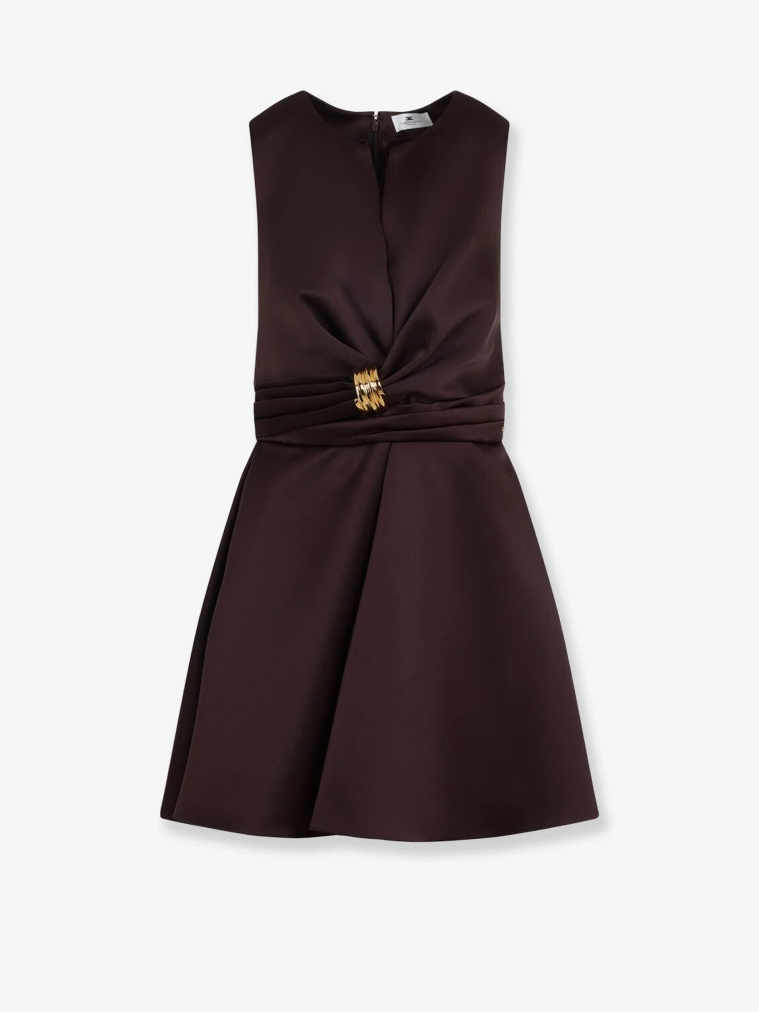 Elisabetta Franchi Events Satin Mini Dress - Image 7
