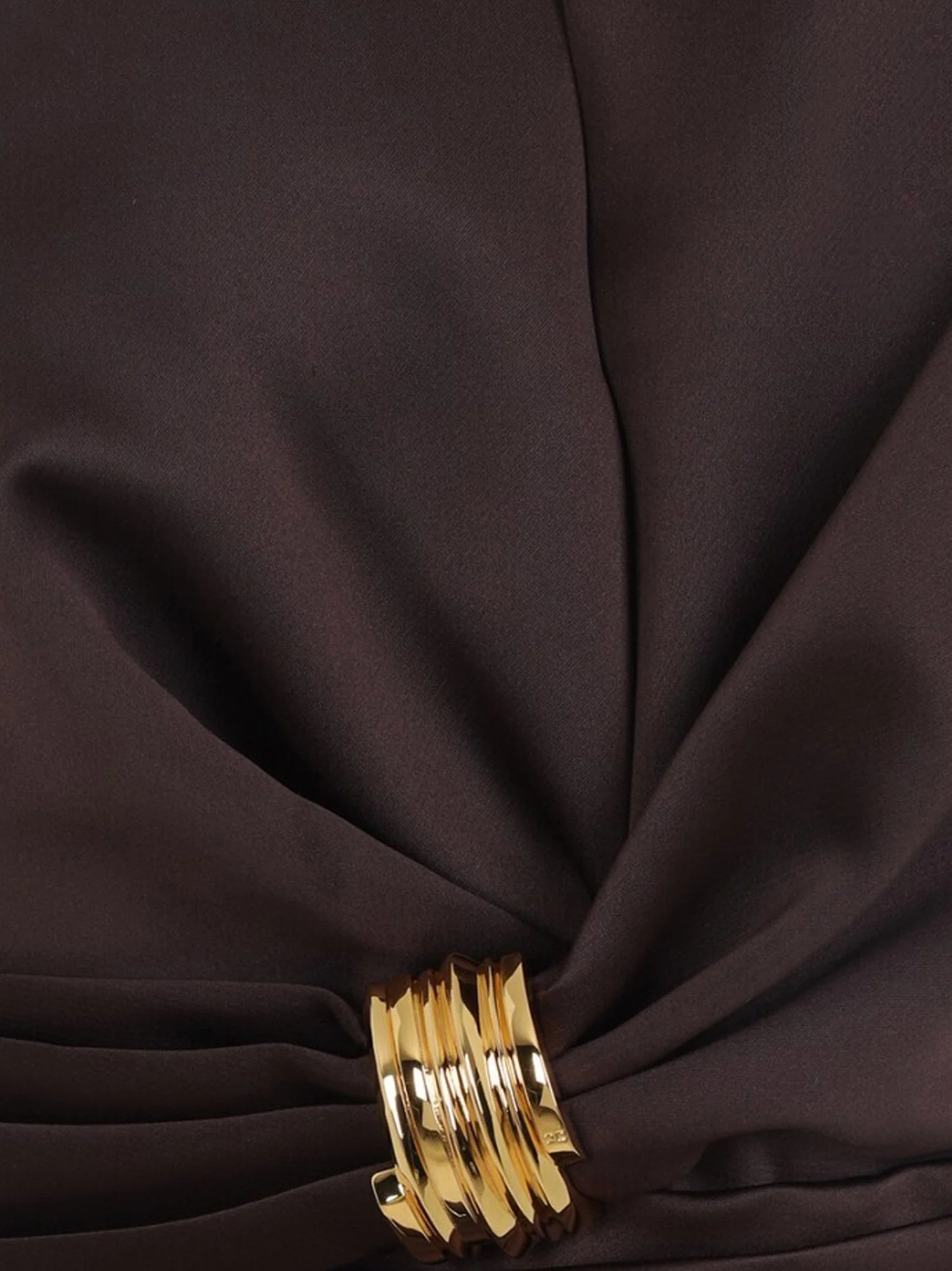 Elisabetta Franchi Events Satin Mini Dress - Image 9