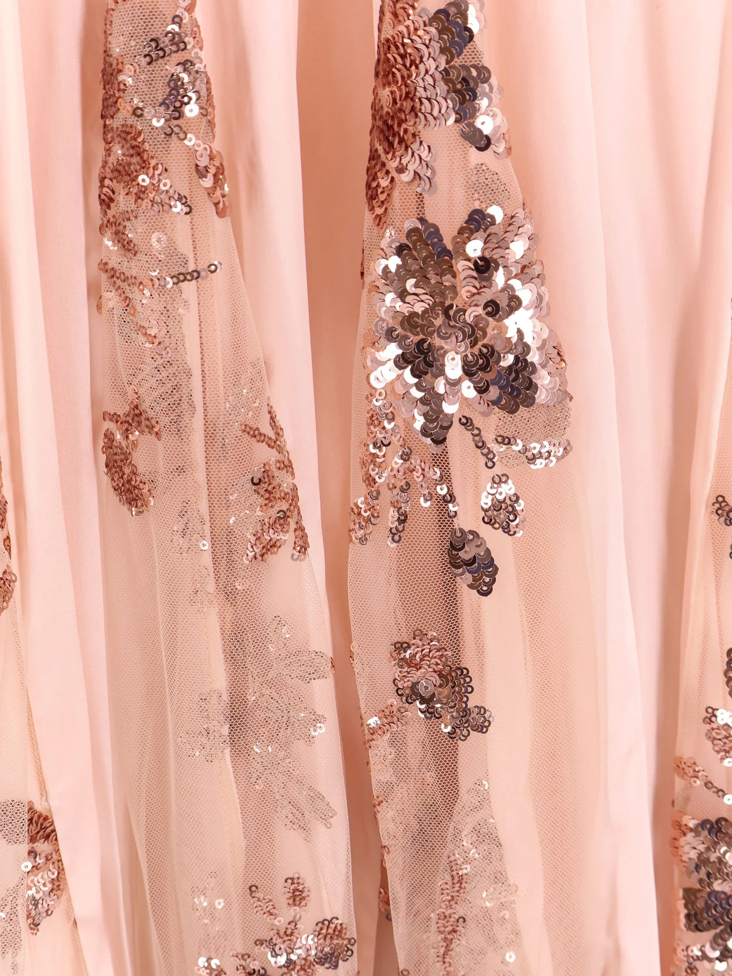 Elisabetta Franchi Red Carpet Dress In Silk Georgette Fabric And Embroidered Lace - Image 3