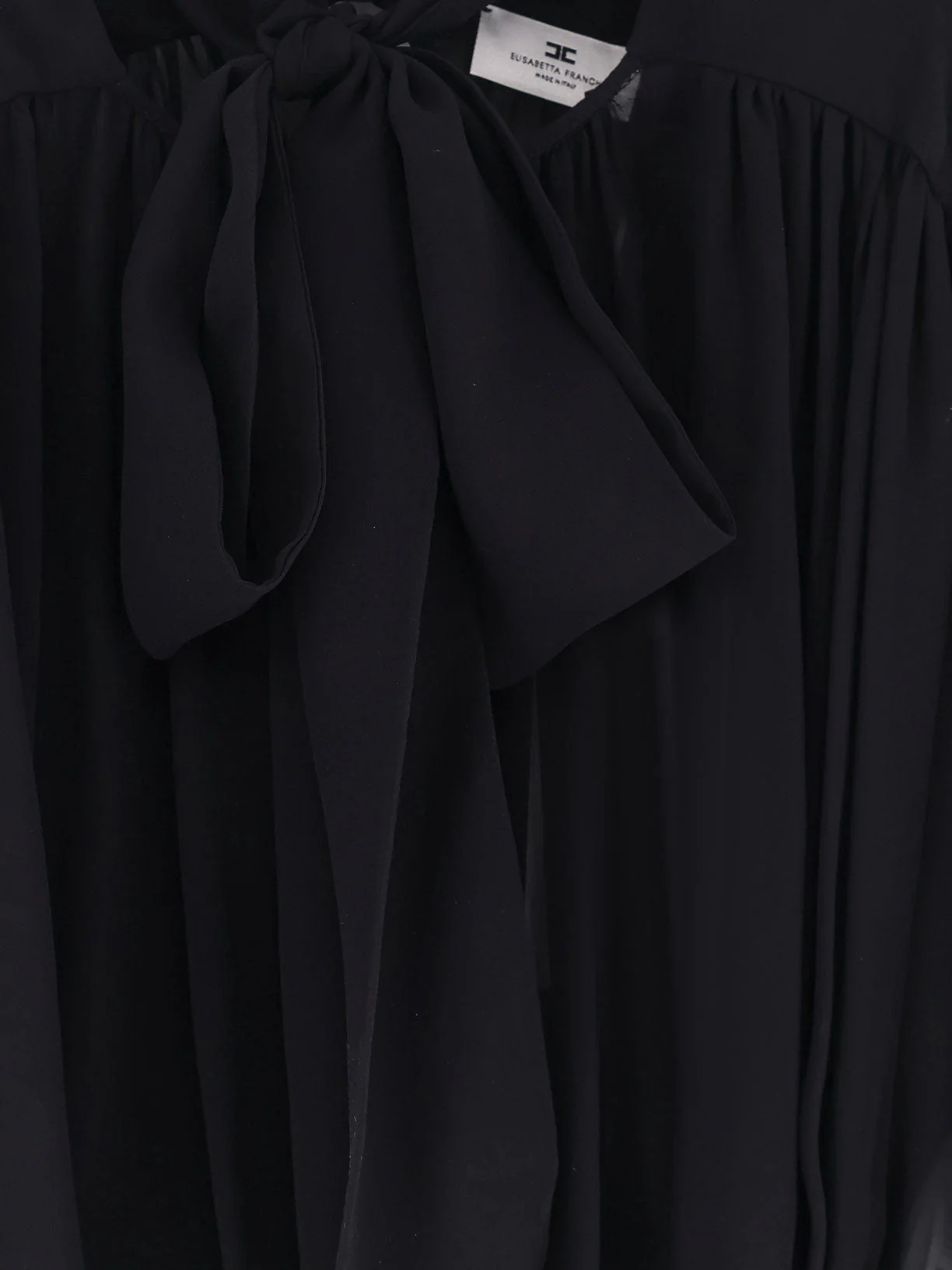Elisabetta Franchi Silk Shirt With Body Detail - Image 6