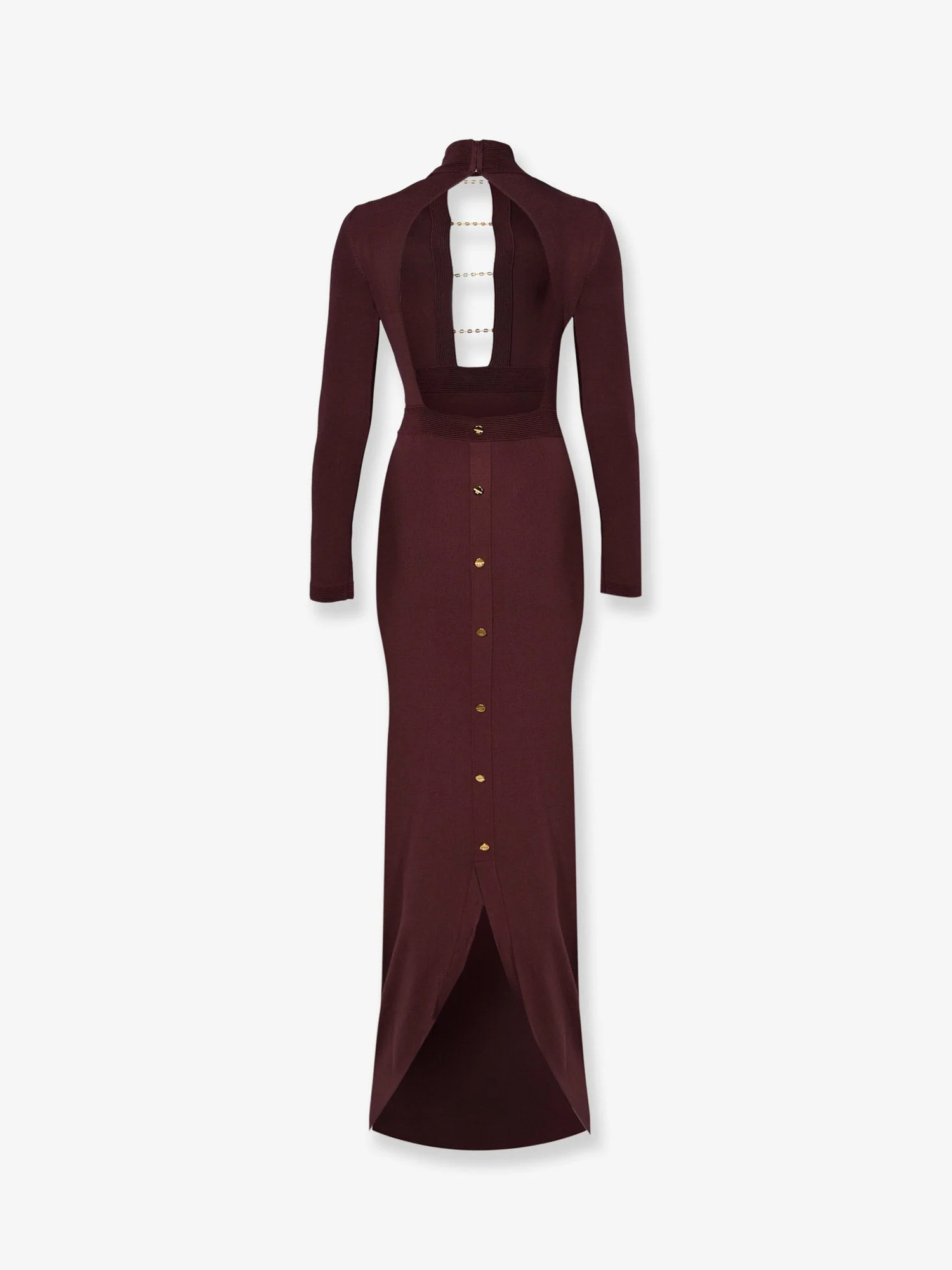 Elisabetta Franchi Stretch Knit Long Dress - Image 2