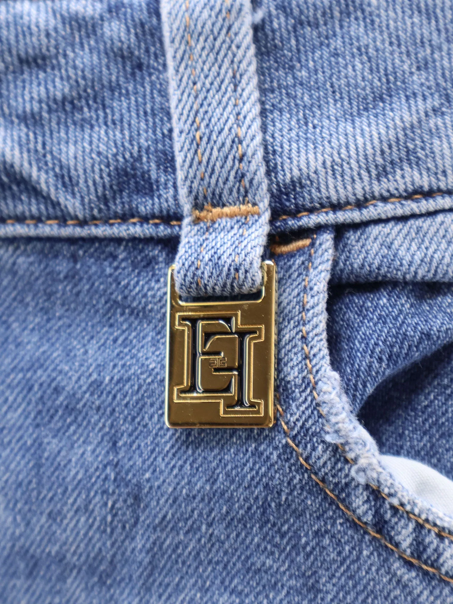 Elisabetta Franchi Urban Cotton Jeans - Image 3