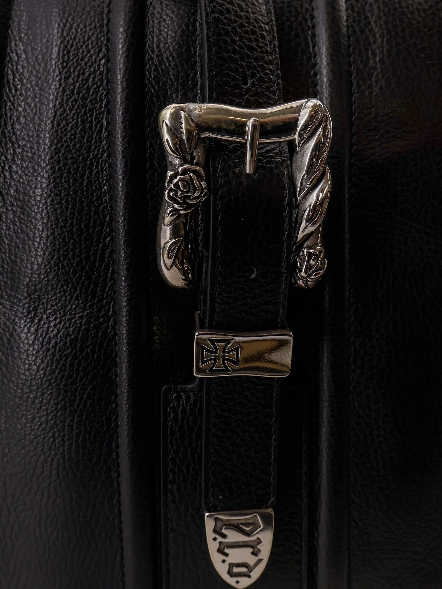 Enfants Riches Deprimes Belt Strap Weekender Leather Travel Bag - Image 5