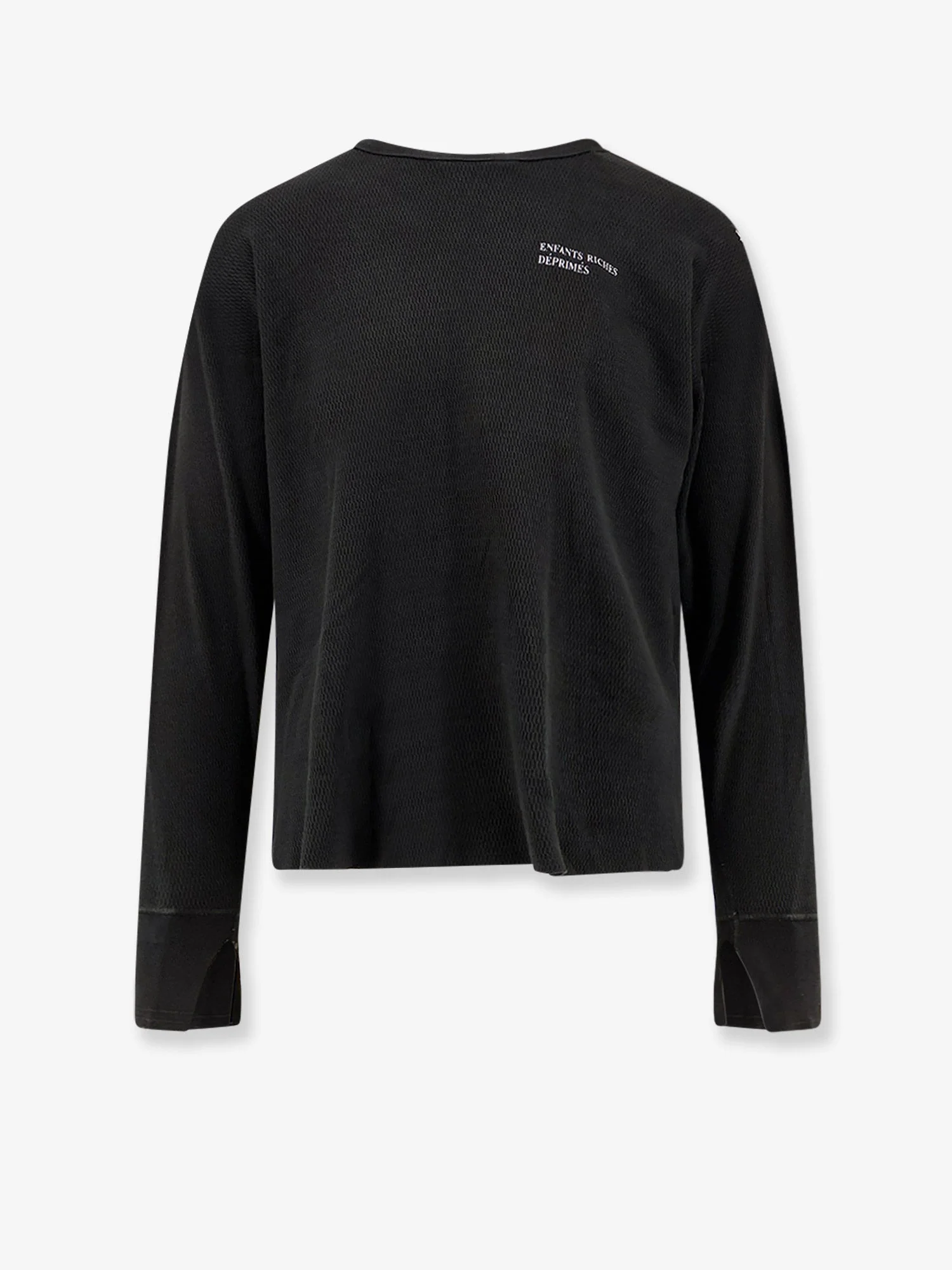 Enfants Riches Deprimes Classic Logo Distressed Thermal Ls T-Shirt