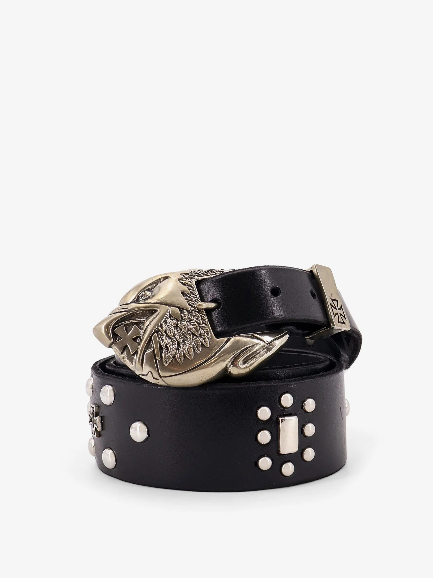 Enfants Riches Deprimes Eagle Petit Iron Leather Belt - Image 3