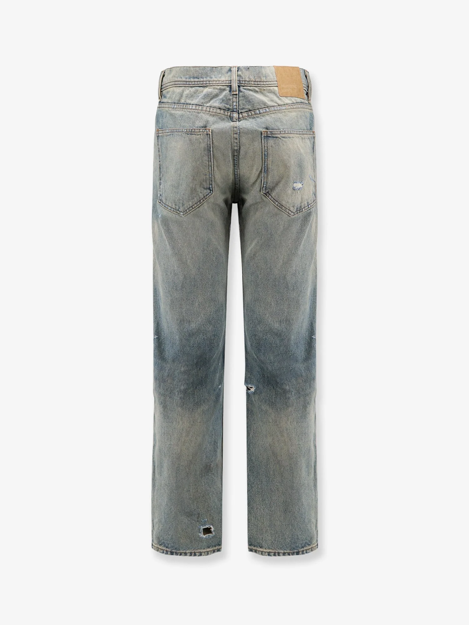 Enfants Riches Deprimes Straight Leg Jeans With Destroyed Effect - Image 2