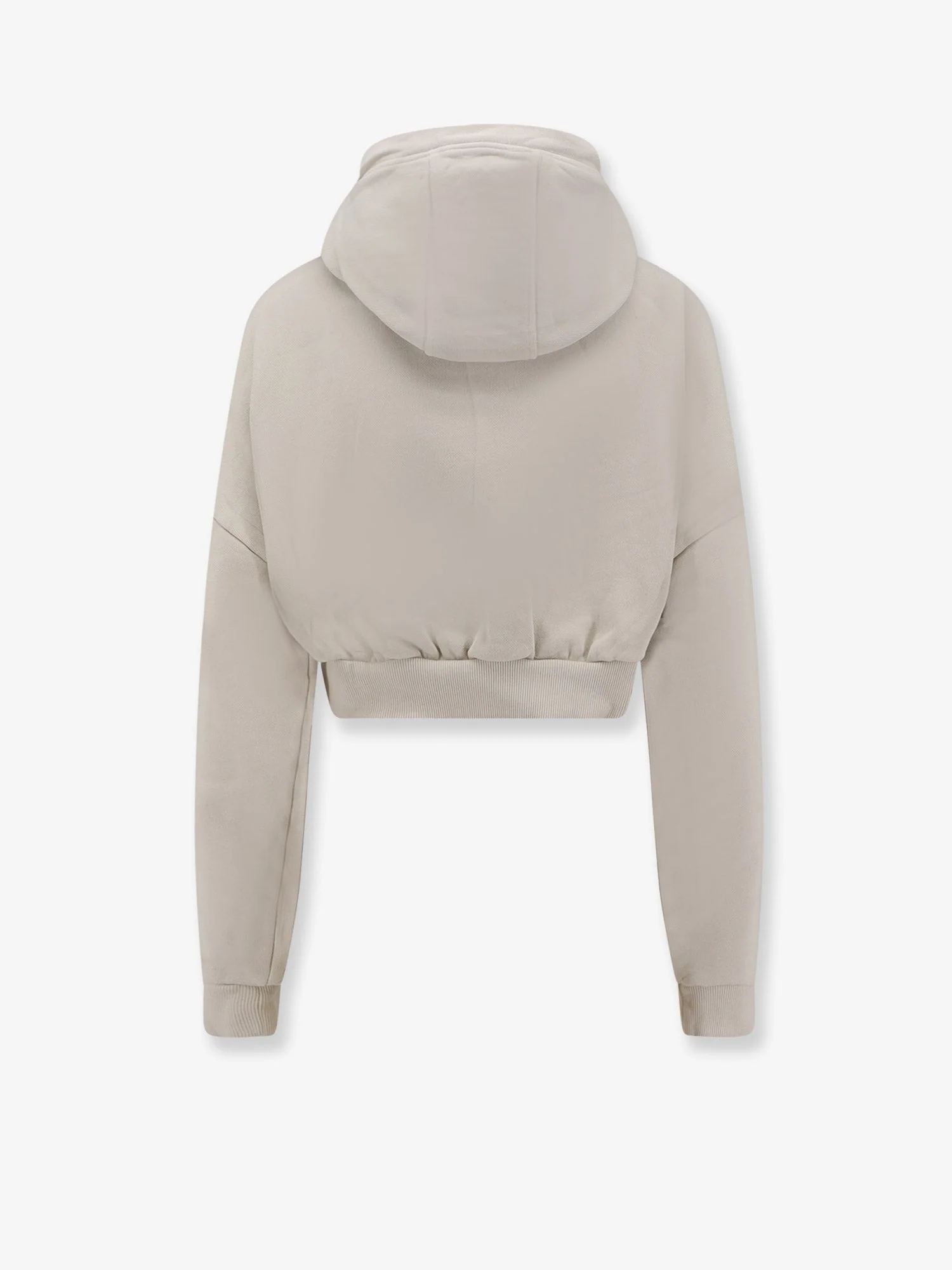 Entire Studios Cropped Full Zip Cotton Sweatshirt - Image 8