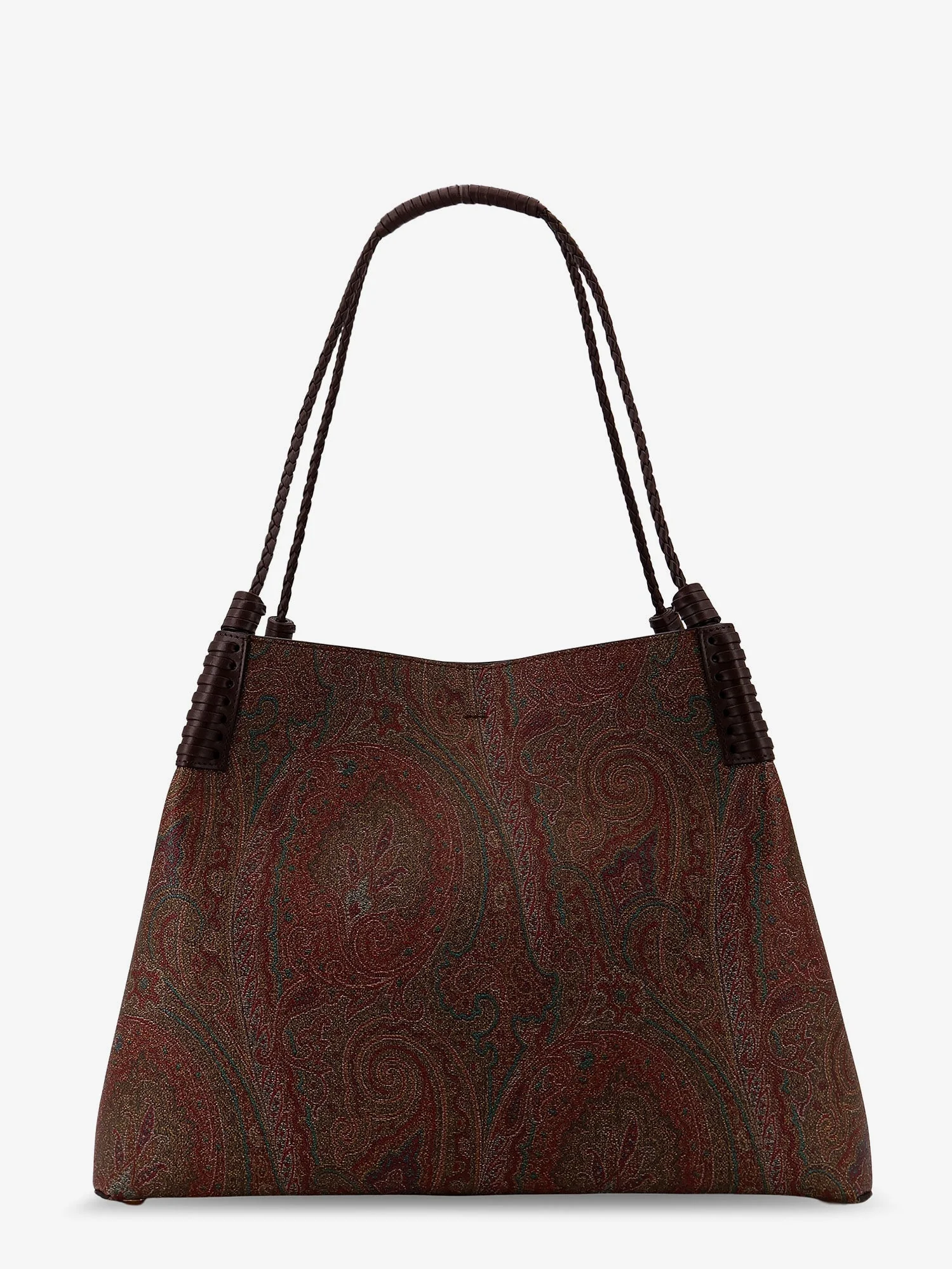 Etro Coated Canvas Shoulder Bag With Paisley Jacquard Pattern - Image 2