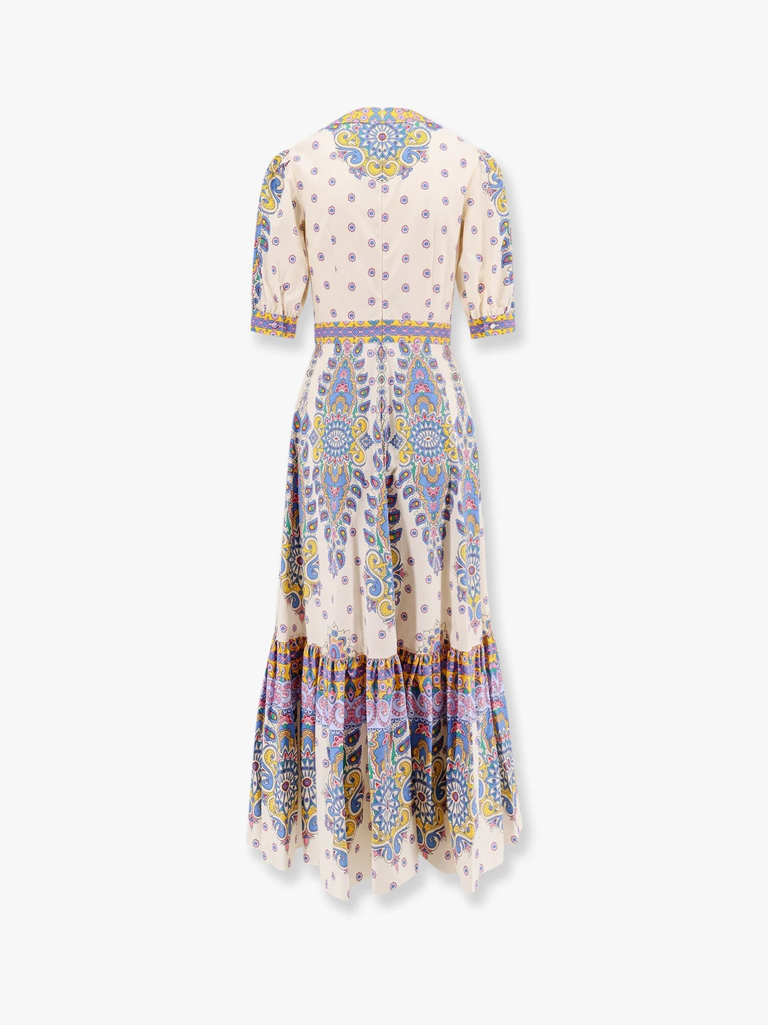 Etro Flounced Cotton Dress - Image 5