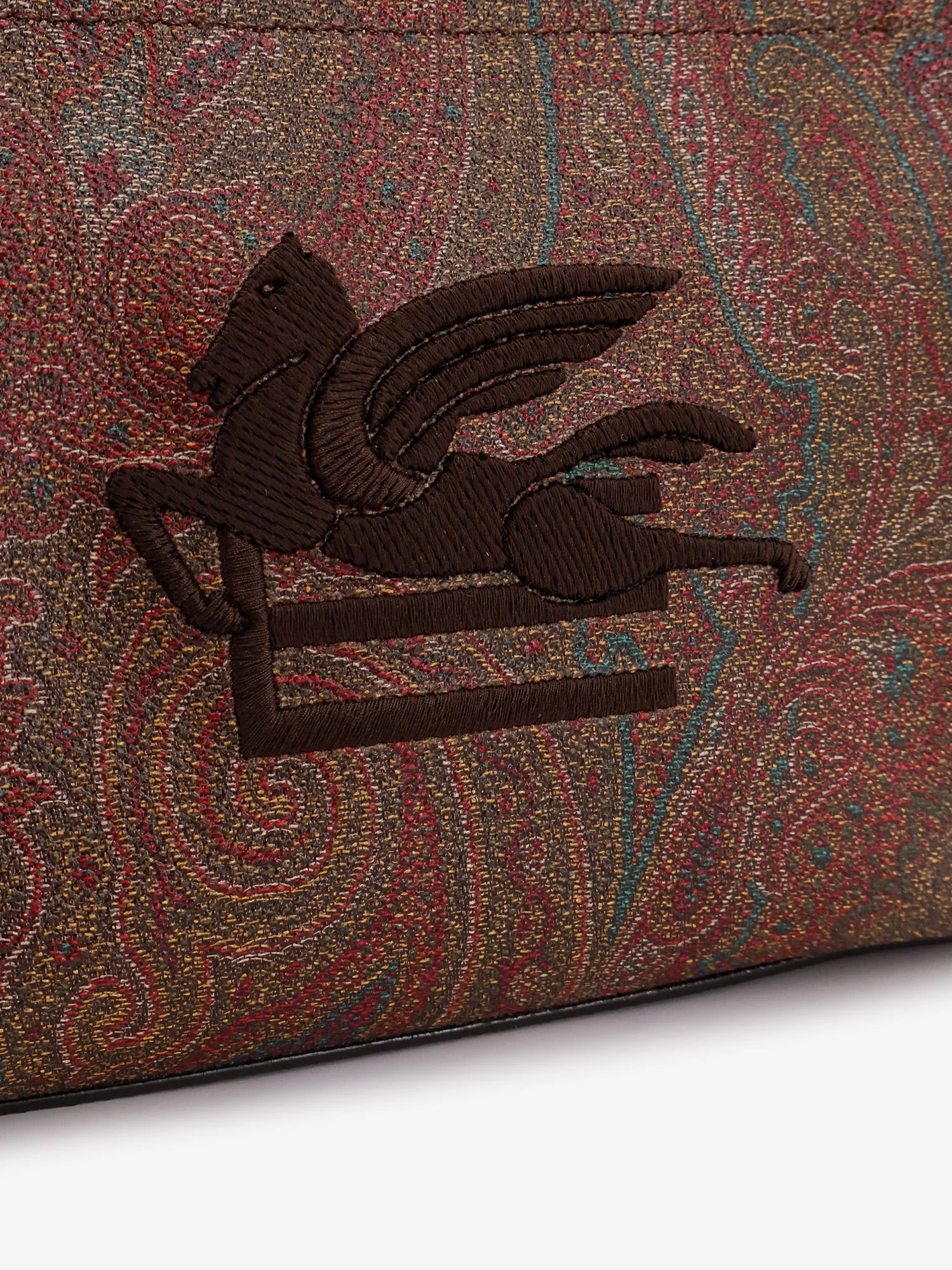 Etro Paisley Jacquard Fabric Clutch Bag - Image 5