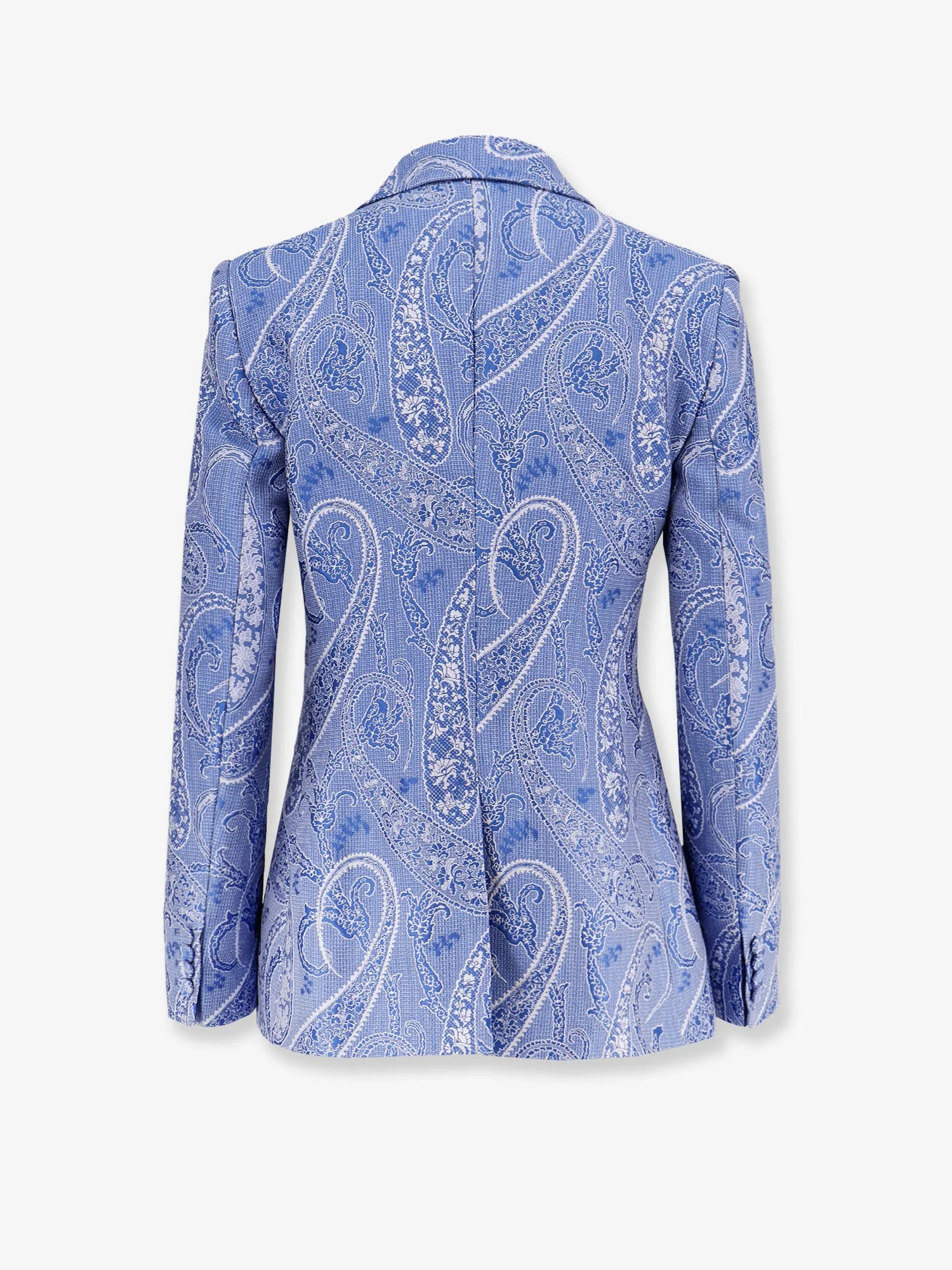 Etro Silk Blend Single-Breasted Blazer - Image 2