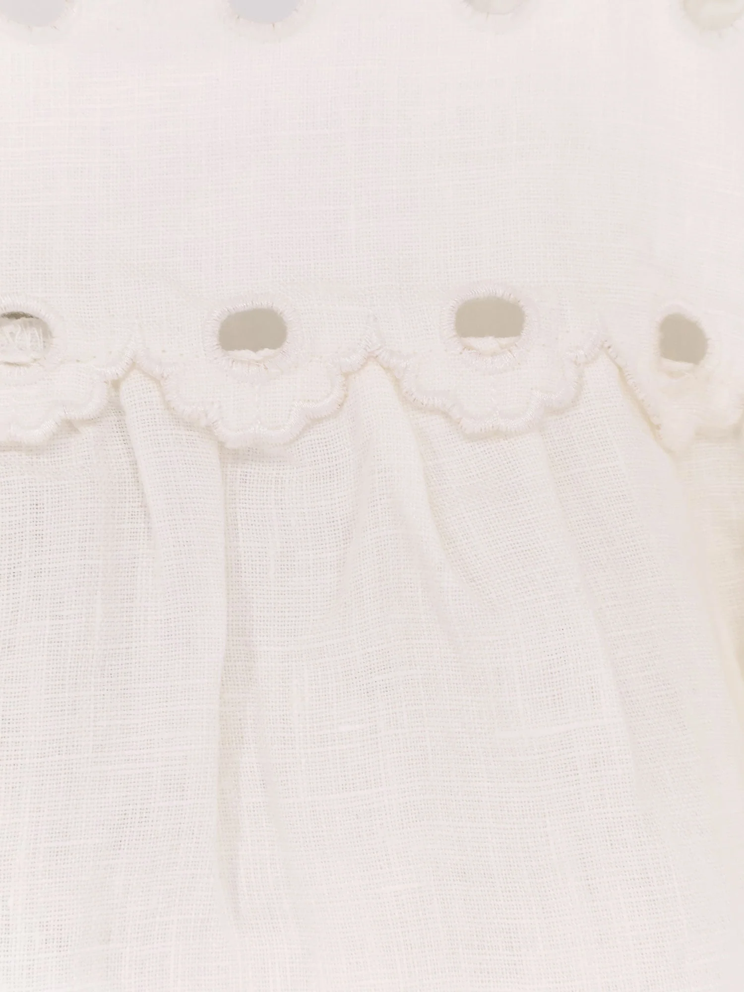 Farm Rio Perforated Linen Top - Image 5