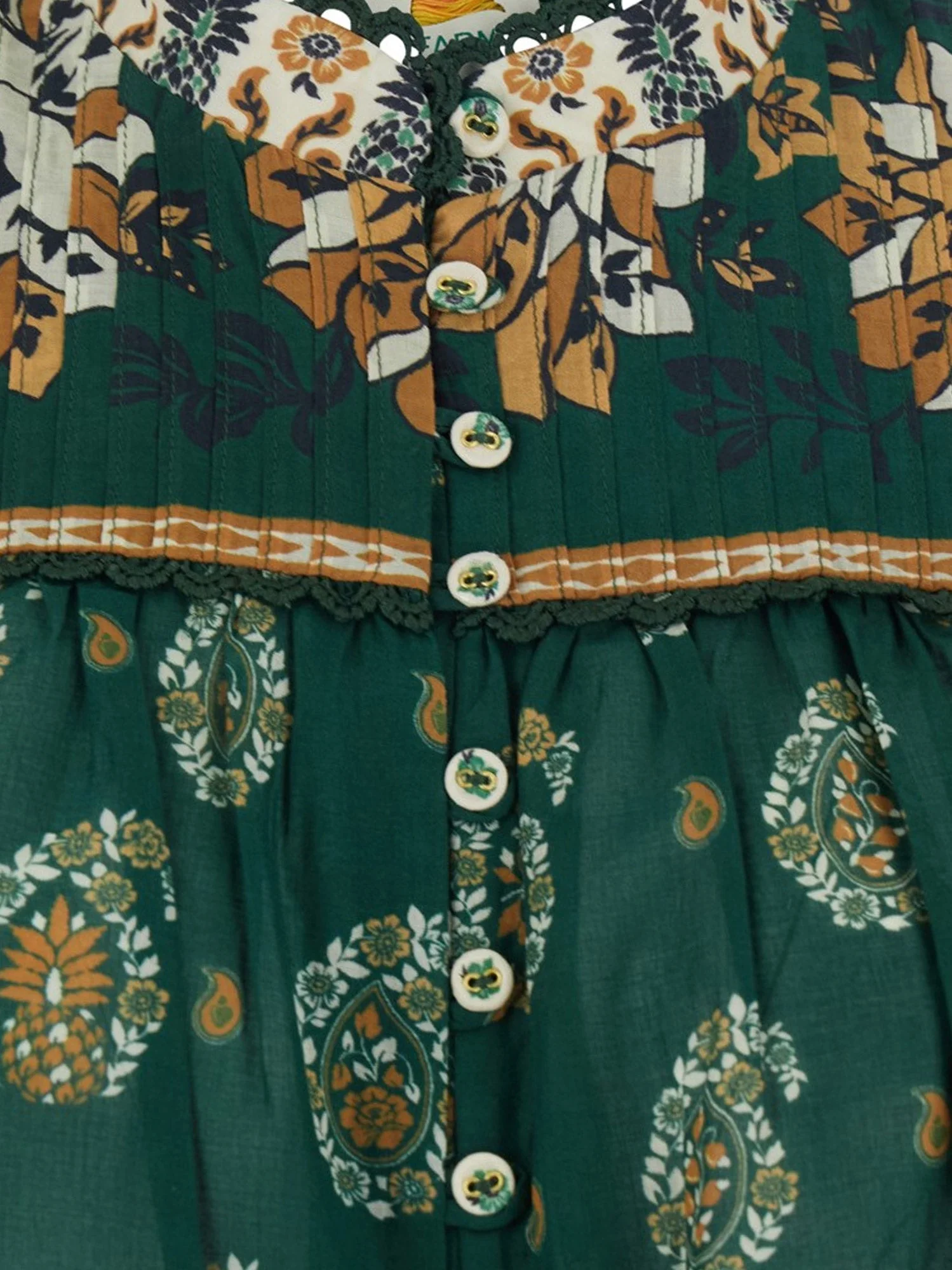Farm Rio Tayla Cotton Shirt - Image 3