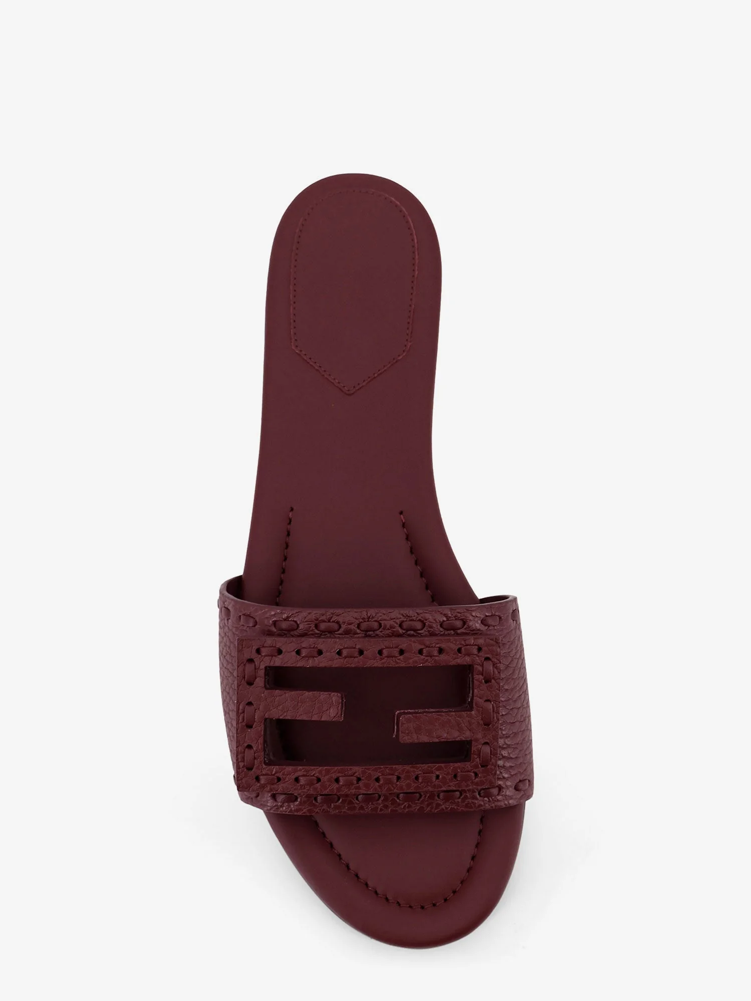 Fendi Baguette Leather Sandals - Image 4