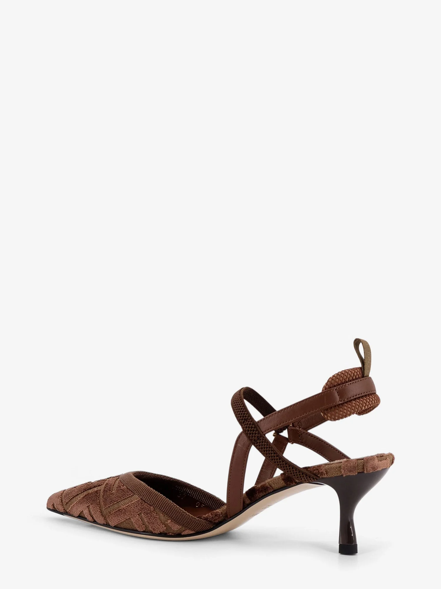 Fendi Colibrì Lite Ff Fabric Slingback - Image 3