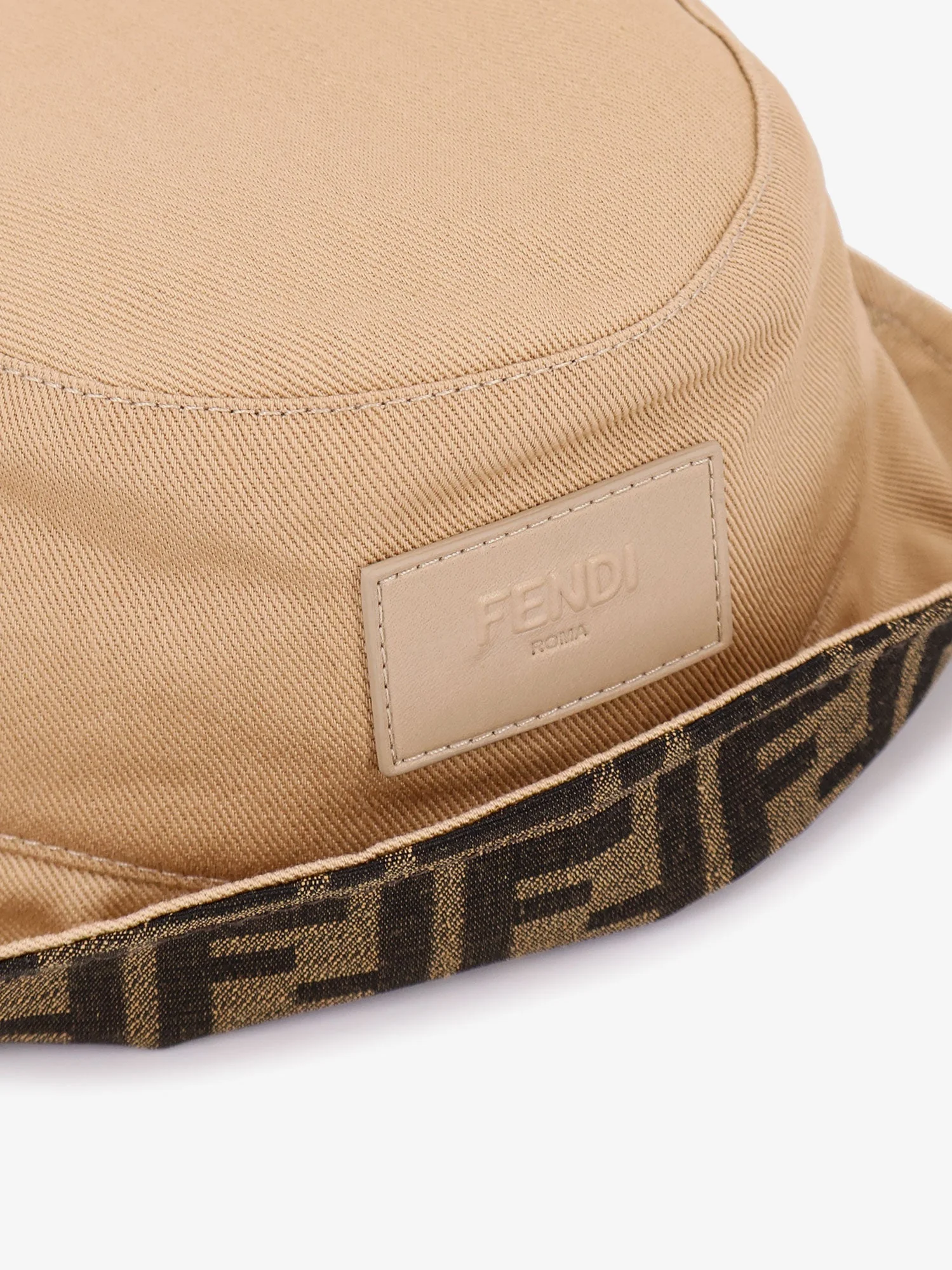 Fendi Cotton Bucket Hat - Image 4