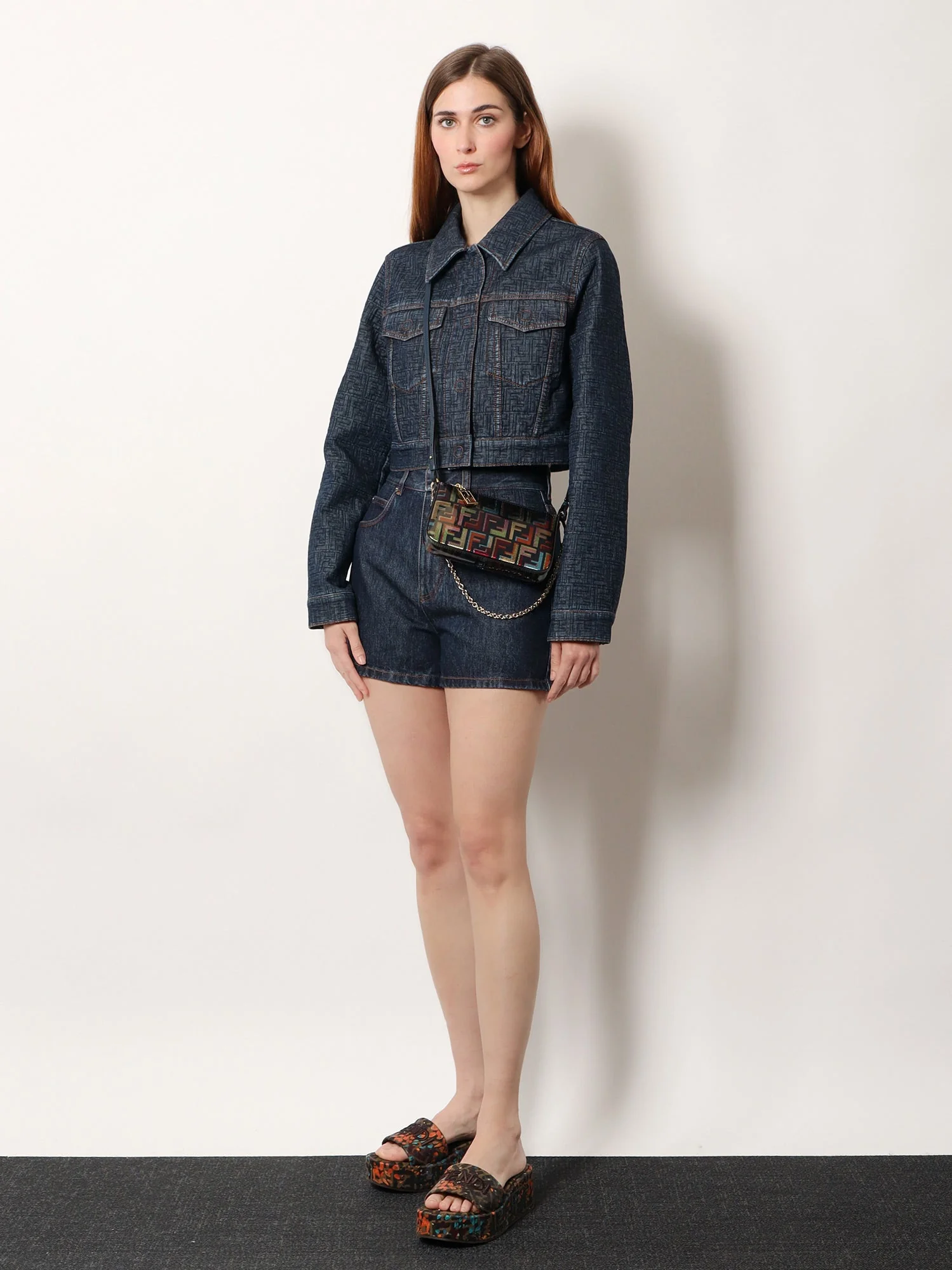 Fendi Denim Shorts - Image 2