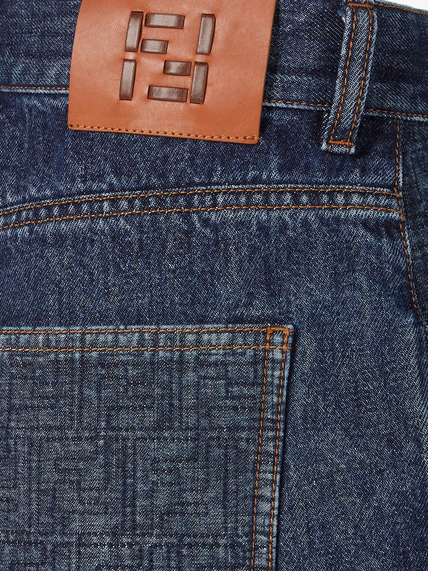 Fendi Denim Shorts - Image 5