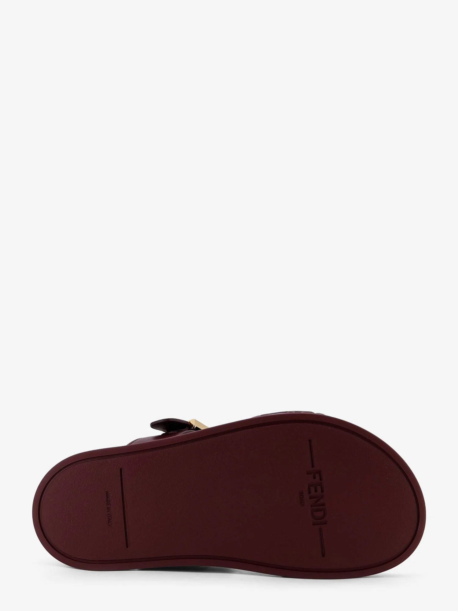Fendi Fendi Feel Low Leather Sandals - Image 4