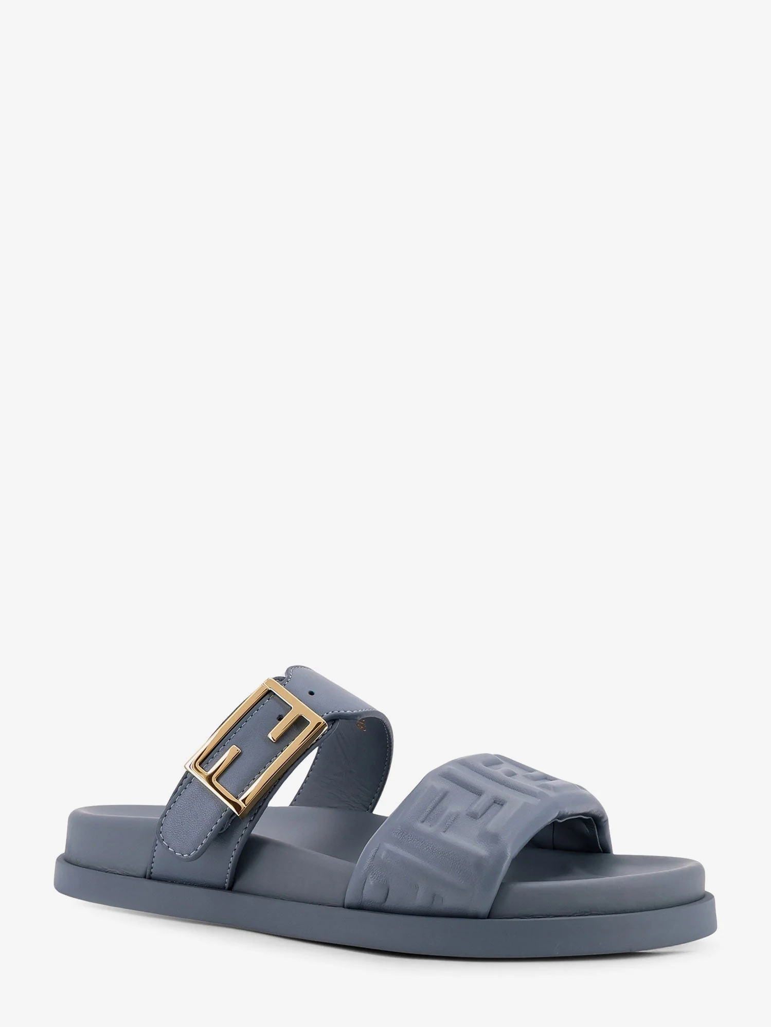 Fendi Fendi Feel Low Leather Sandals - Image 7