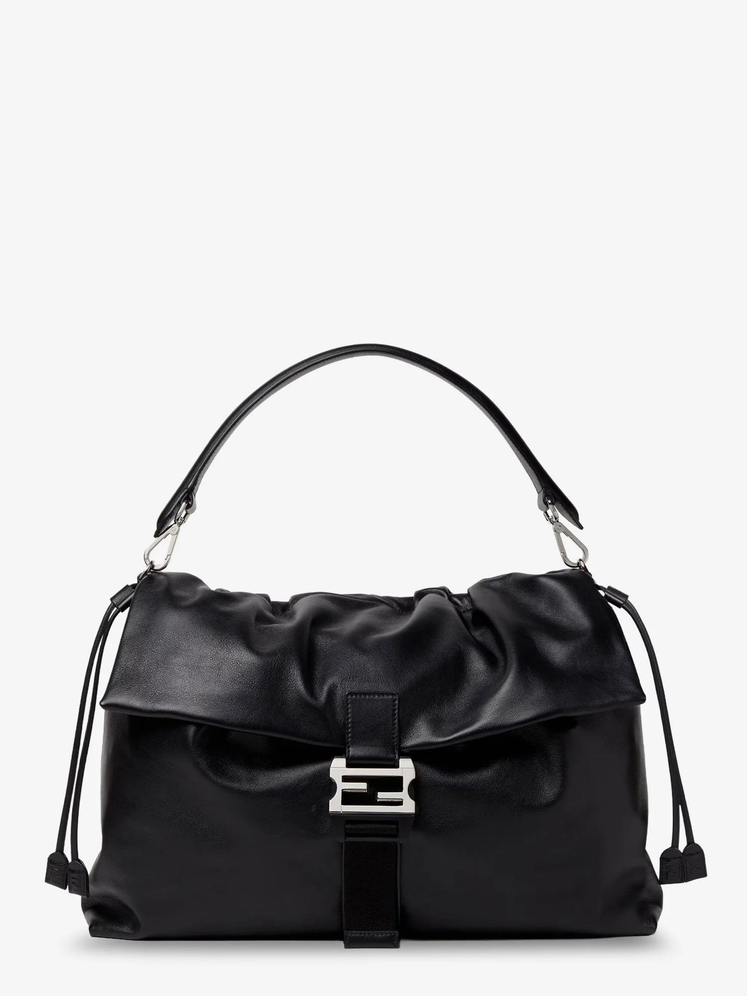 Fendi Fendi Flux Maxi Messenger Leather Crossbody Bag - Image 6