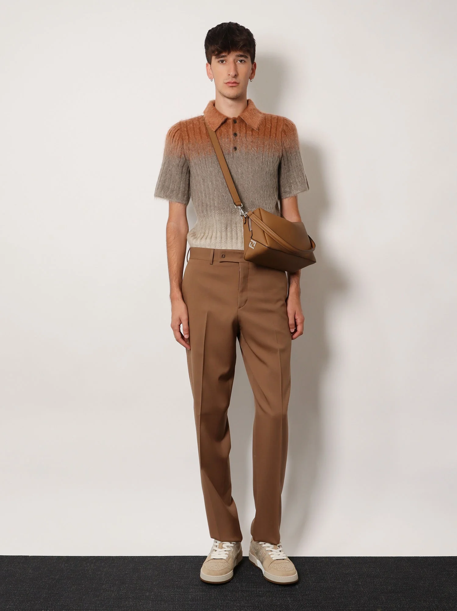 Fendi Fendi Lui Medium Ff Nylon Crossbody Bag - Image 7