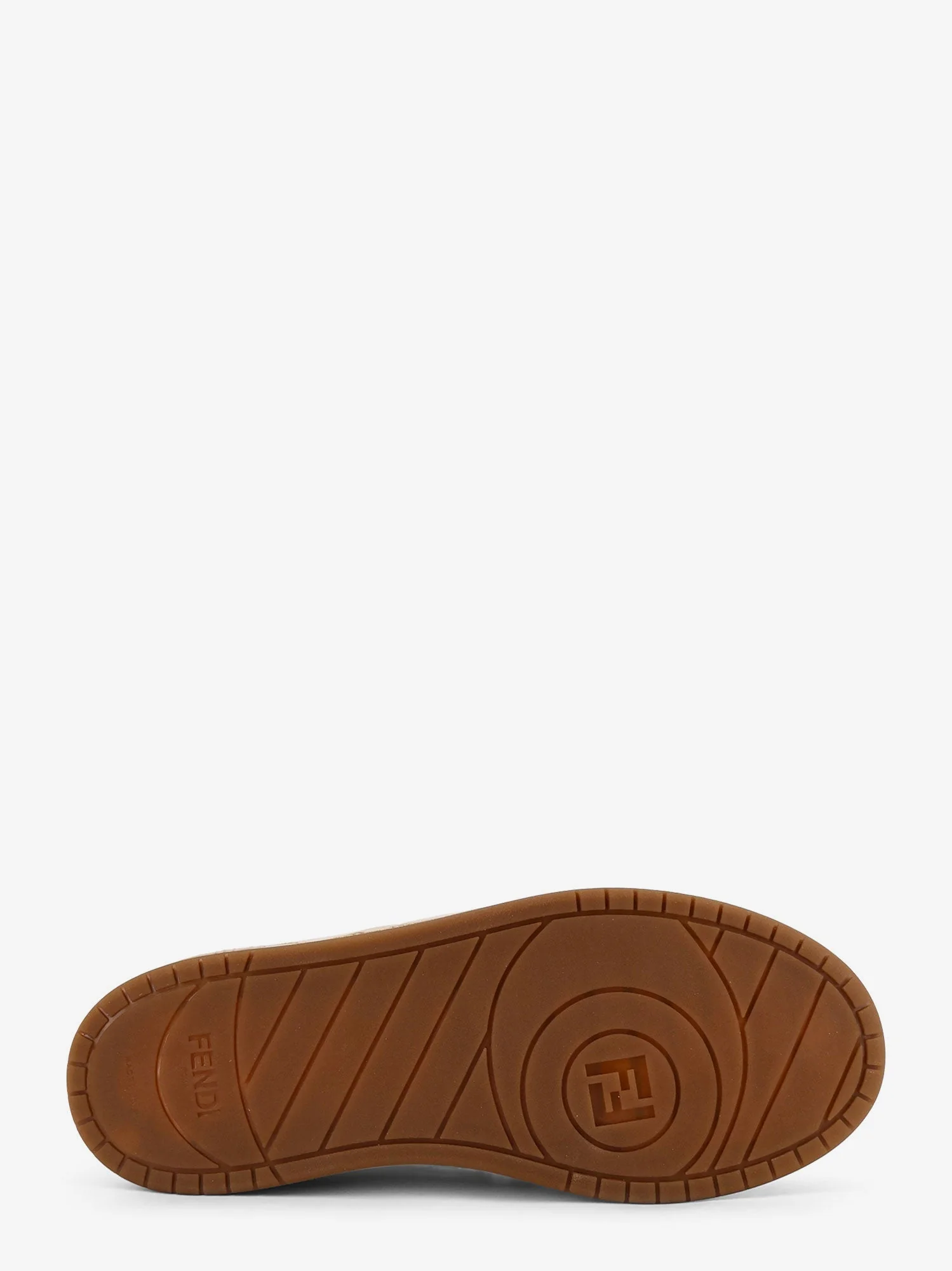 Fendi Fendi Match Ff Jacquard And Suede Sneakers - Image 9